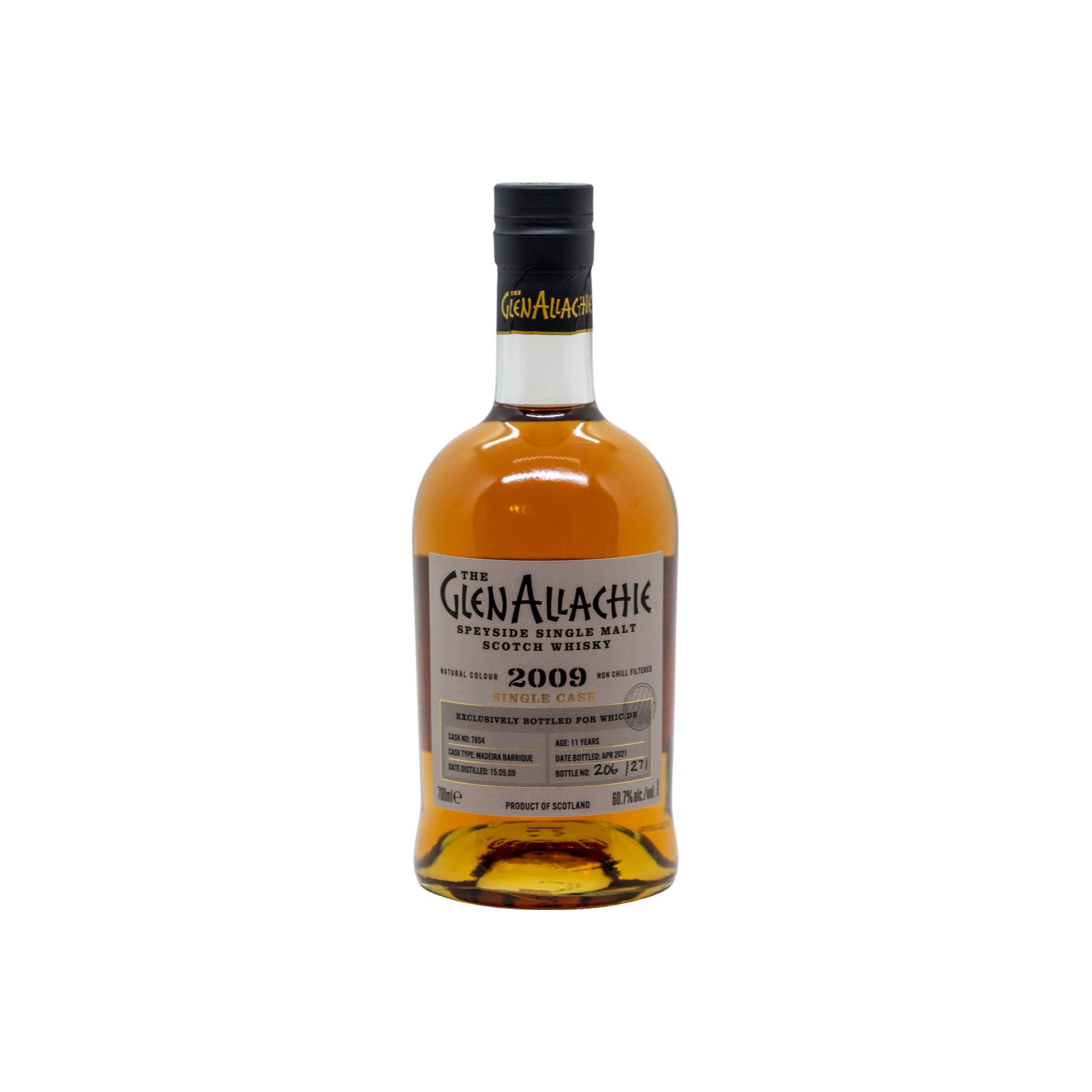The GlenAllachie Single Cask 2009 11 Years Single Malt Whisky
