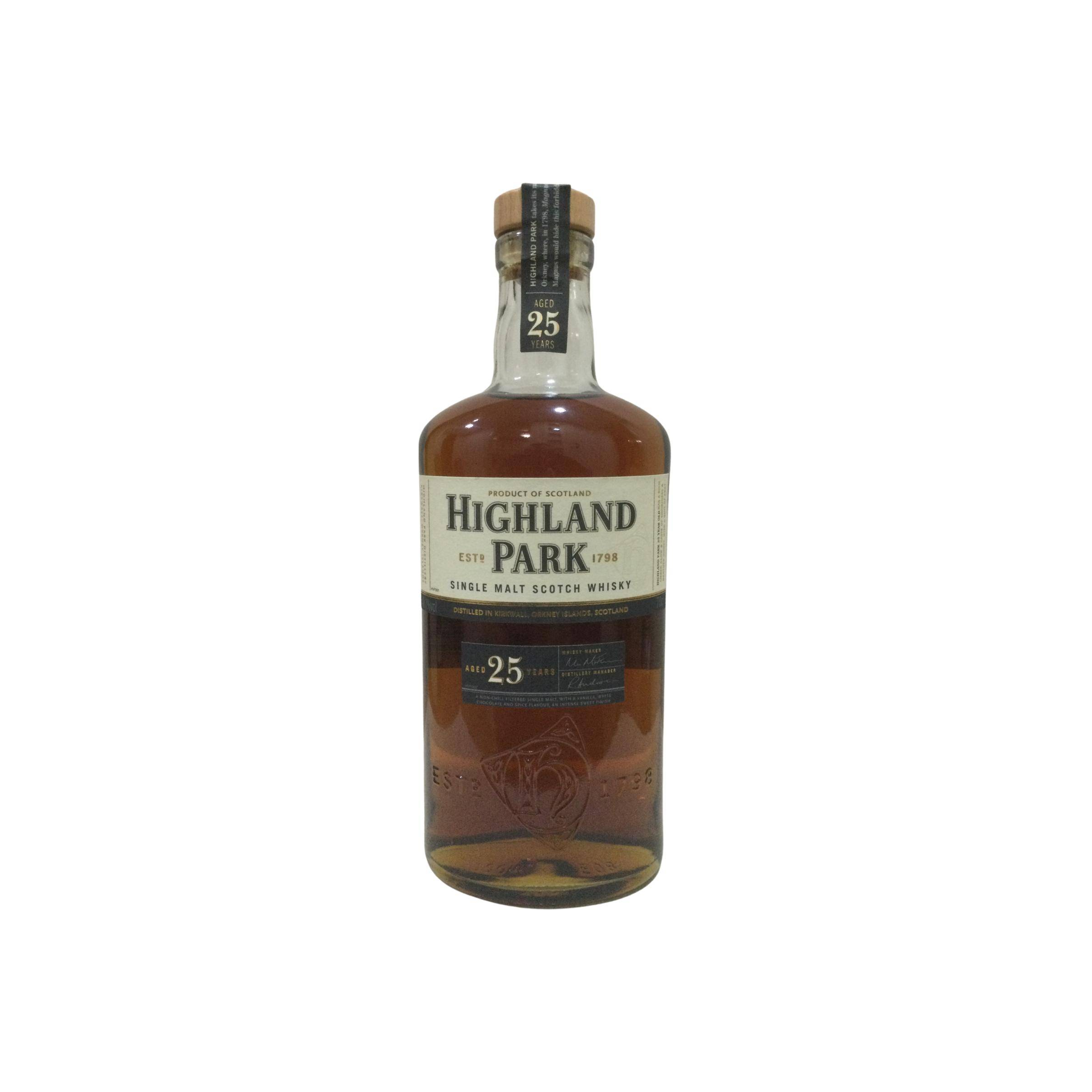 Highland Park 25 Years Single Malt Whisky