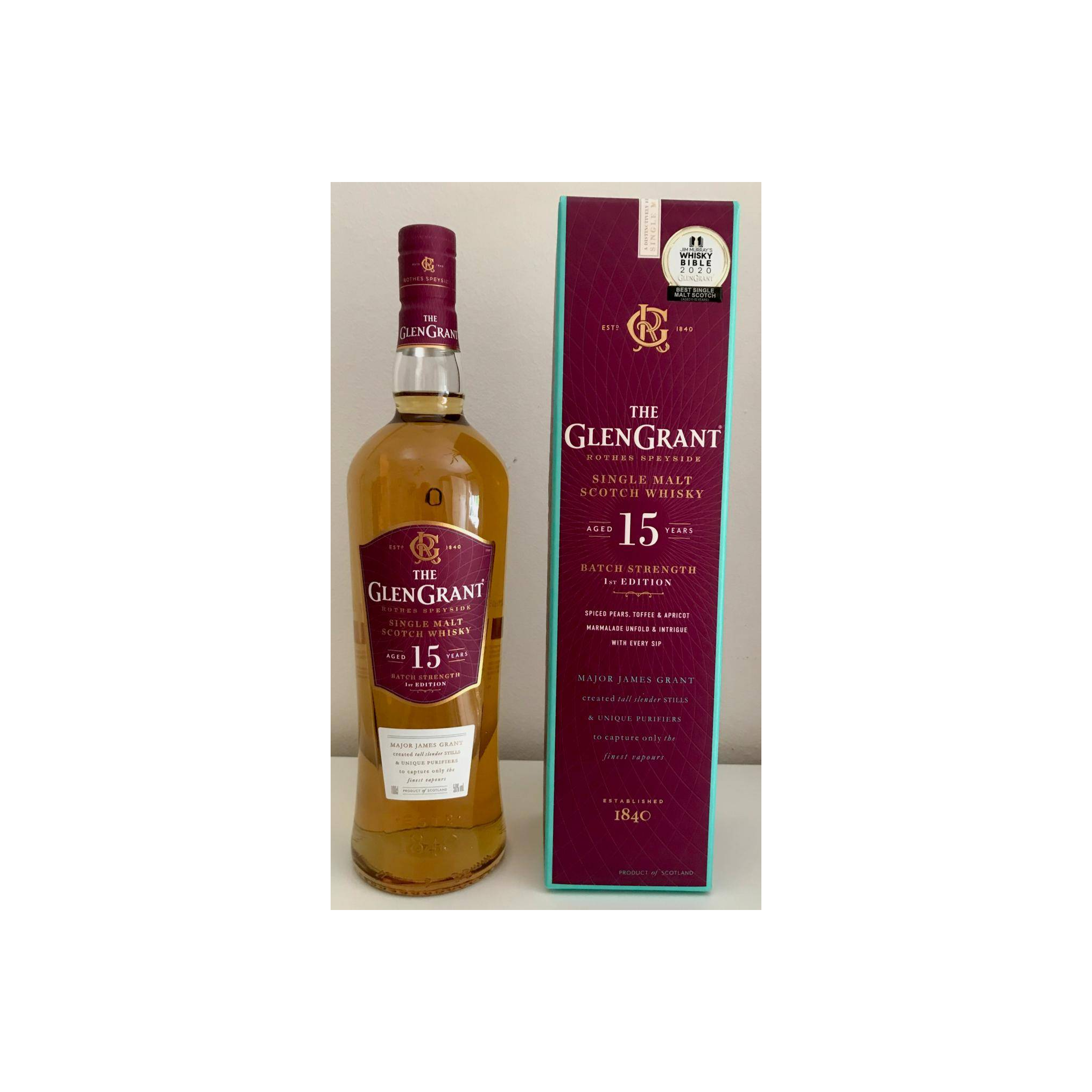 Glen Grant 15 Years Single Malt Whisky 2