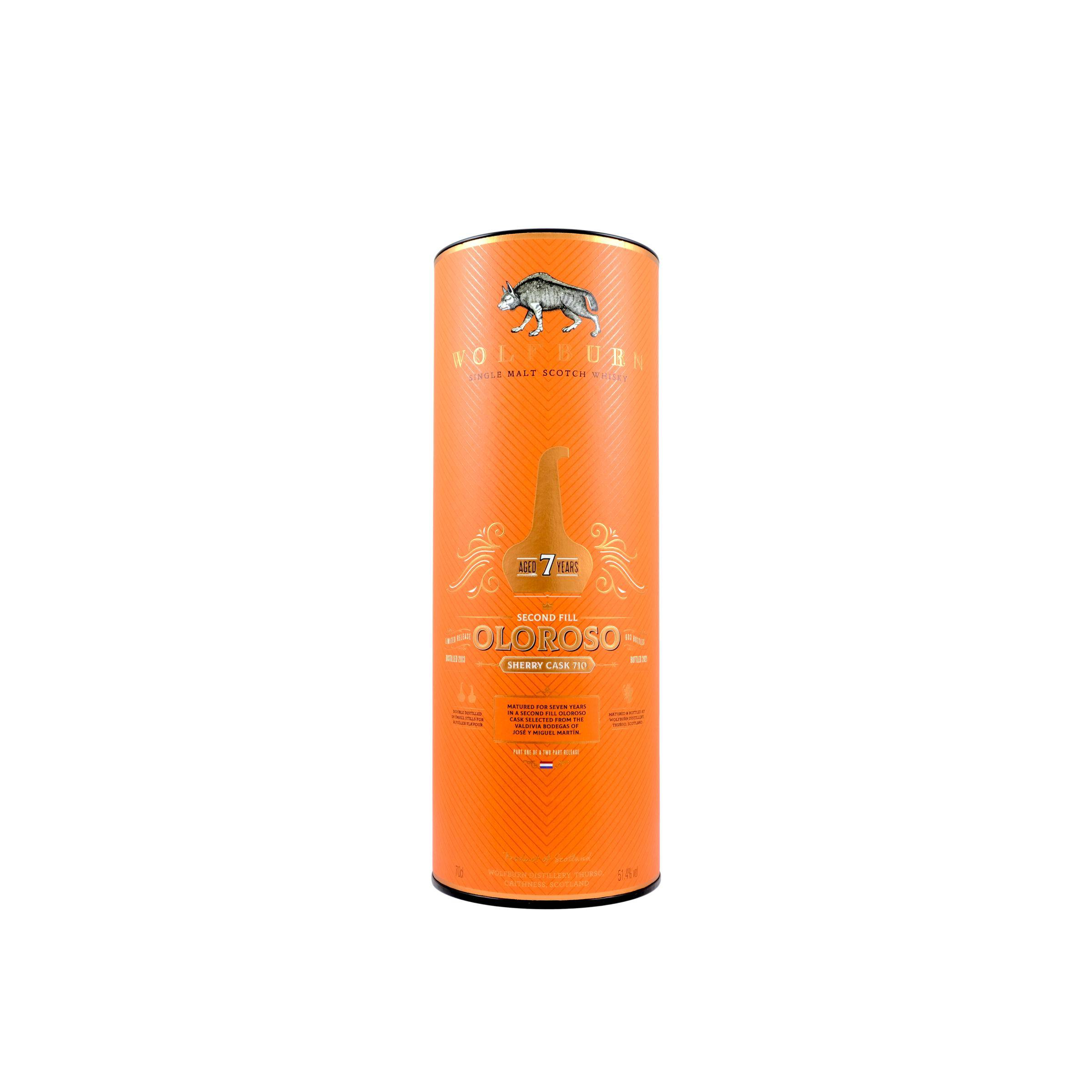 Wolfburn Single Cask 2013 7 Years Single Malt Whisky 3