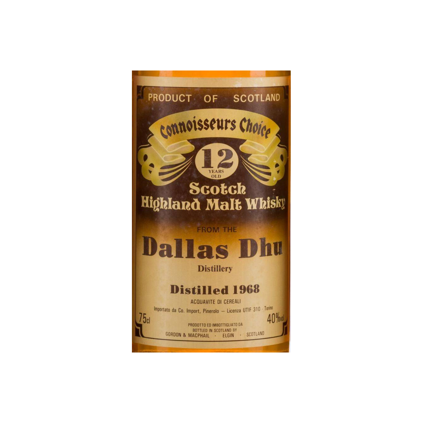Dallas Dhu Connoisseurs Choice 1968 12 Years Single Malt Whisky 2