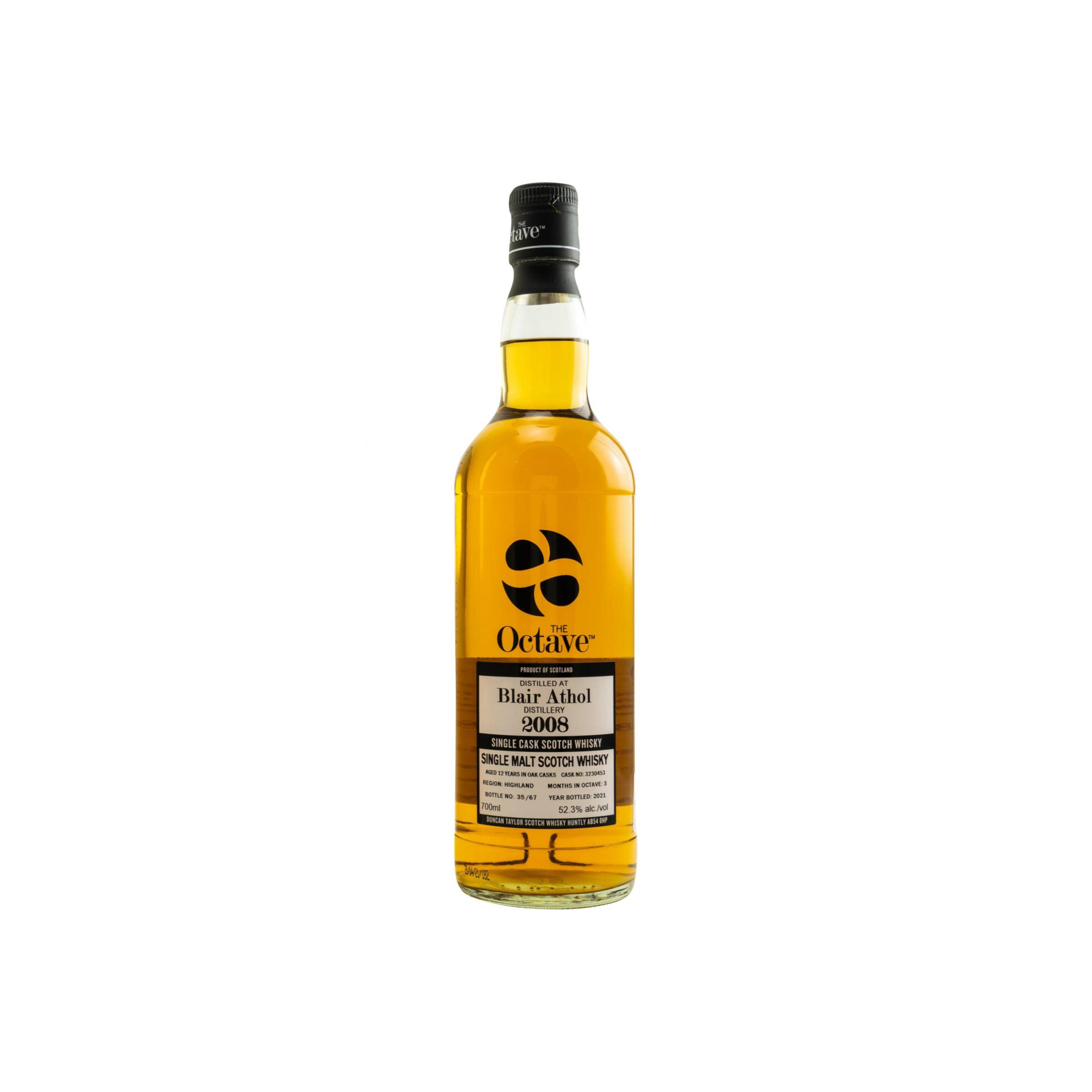 Blair Athol The Octave 2008 12 Years Single Malt Whisky