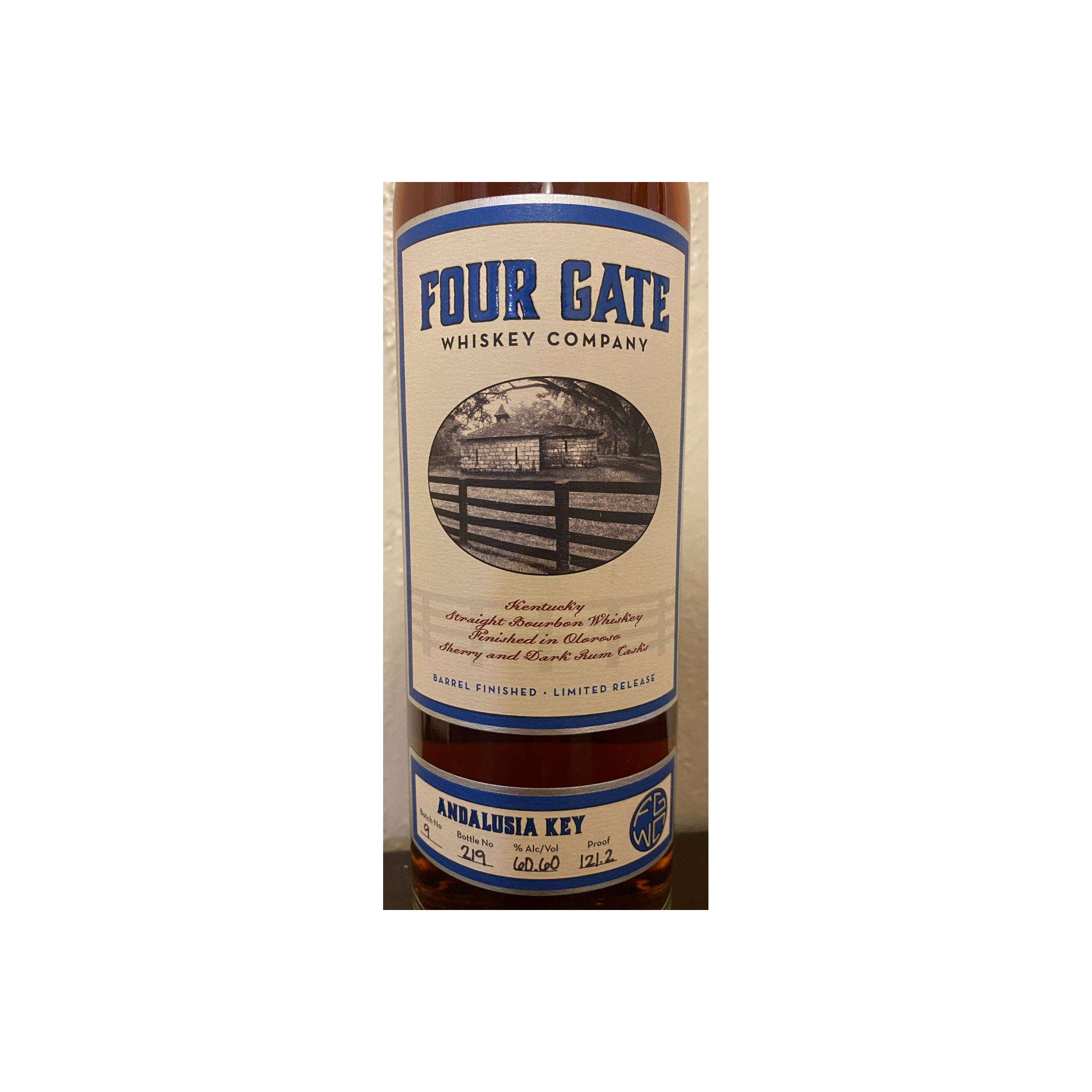 Four Gate Whiskey Company Andalusia Key FGWC 2