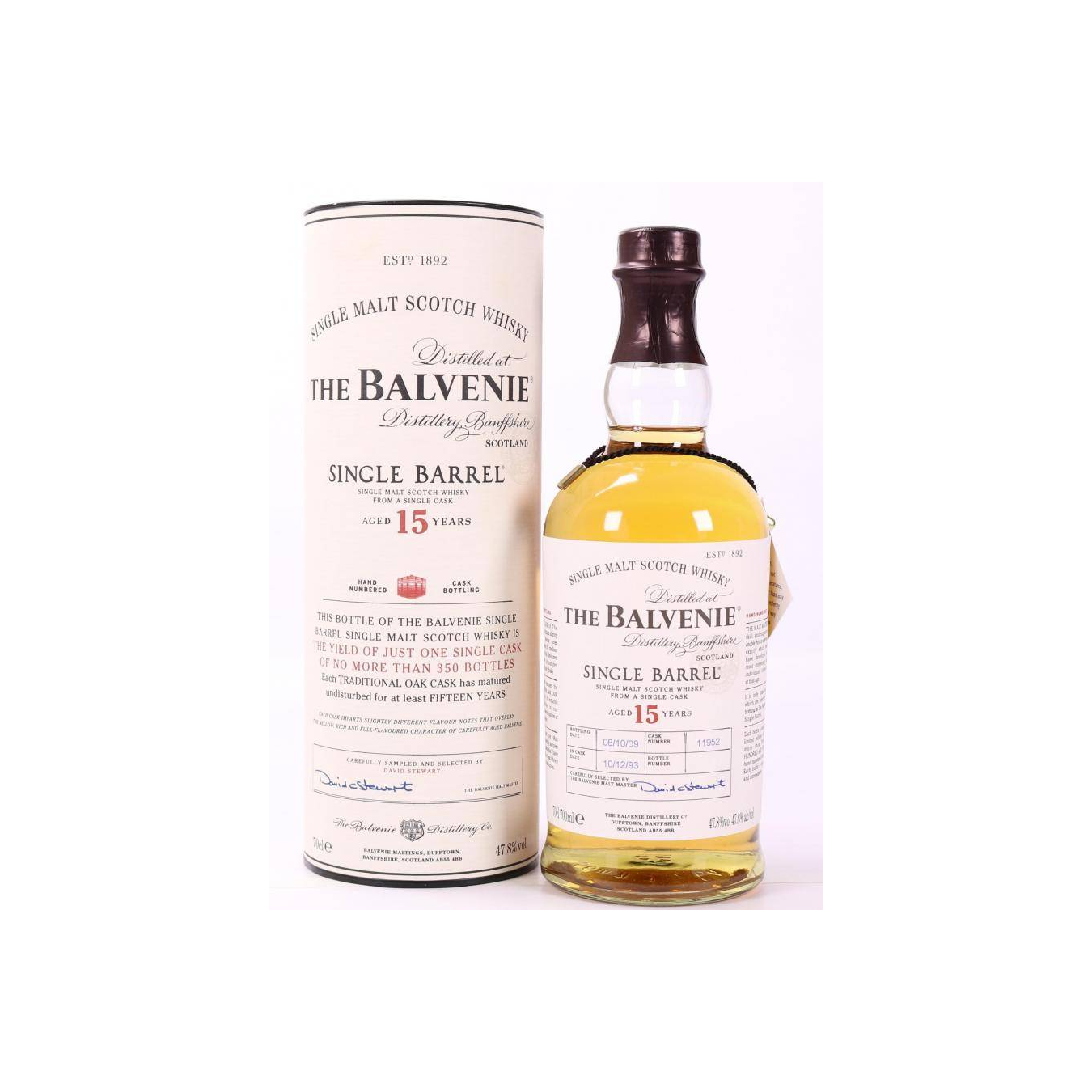 The Balvenie Single Cask 1993 15 Years Single Malt Whisky