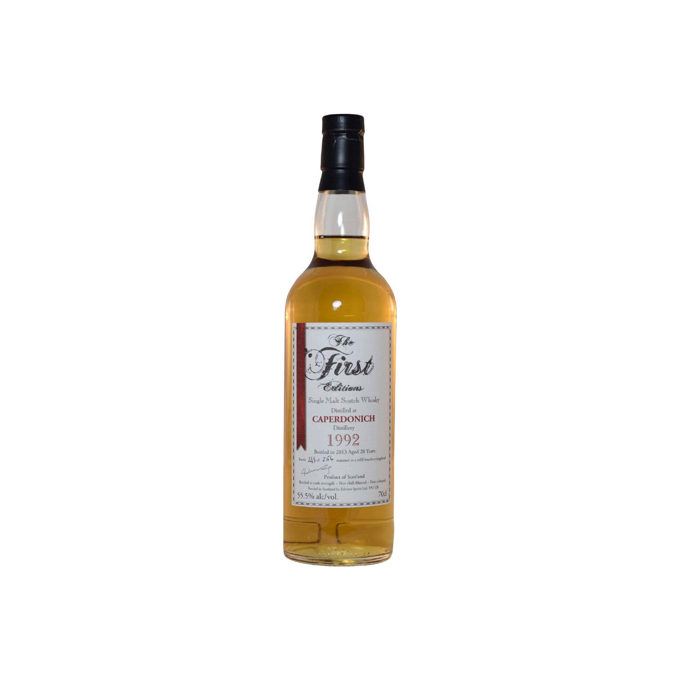 Caperdonich The First Editions 1992 20 Years Single Malt Whisky