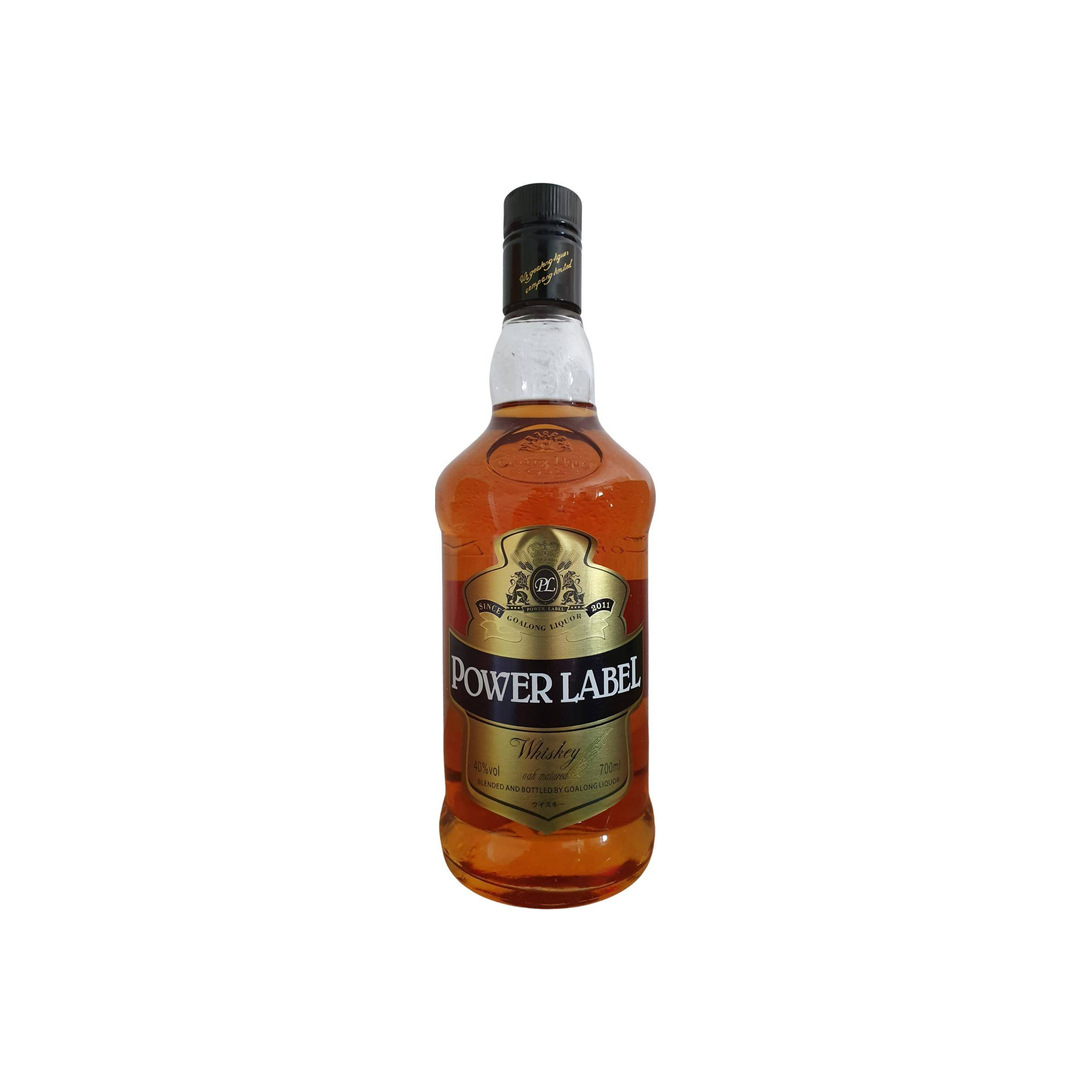 Goalong Liquor Power Label