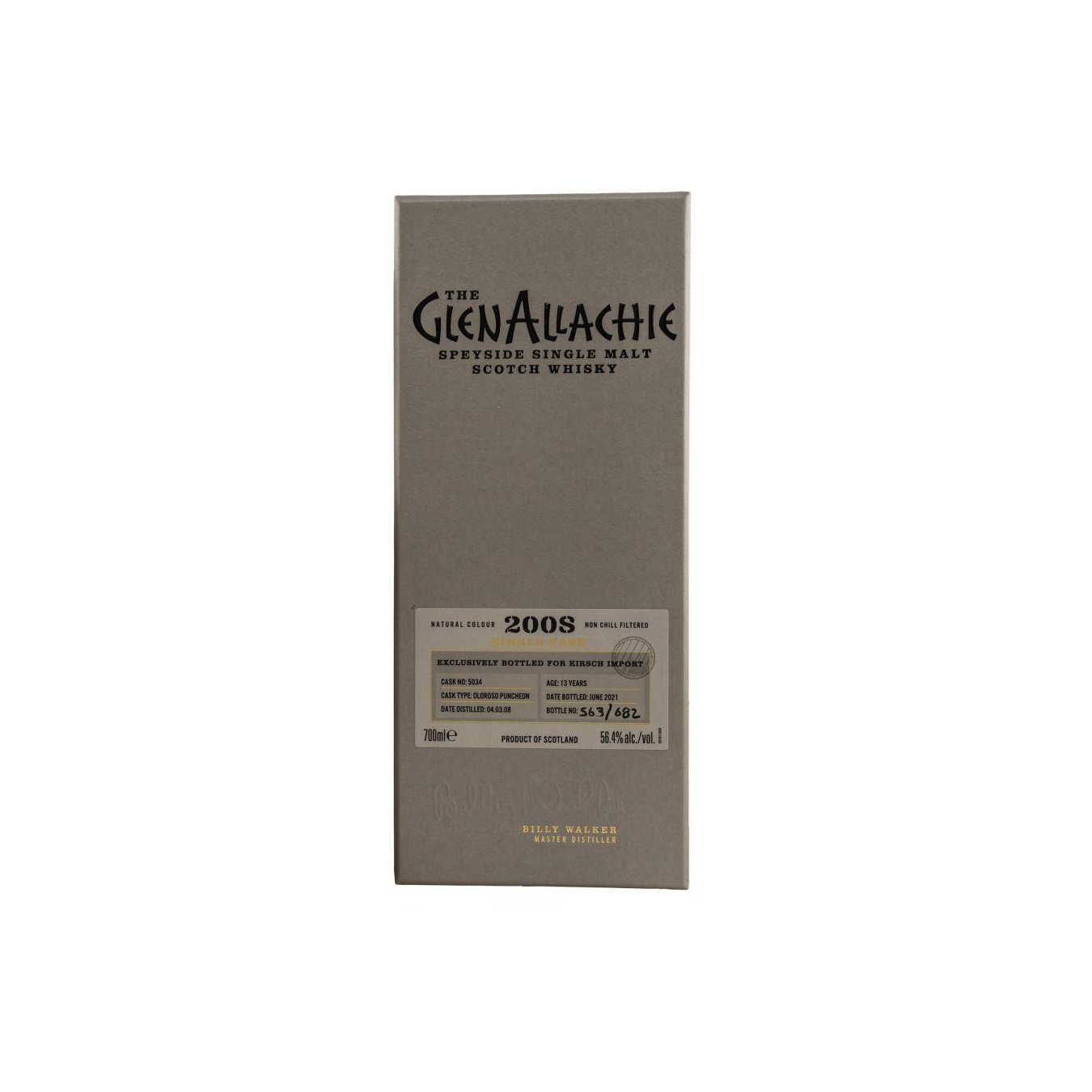 The GlenAllachie Single Cask 2008 13 Years Single Malt Whisky 3