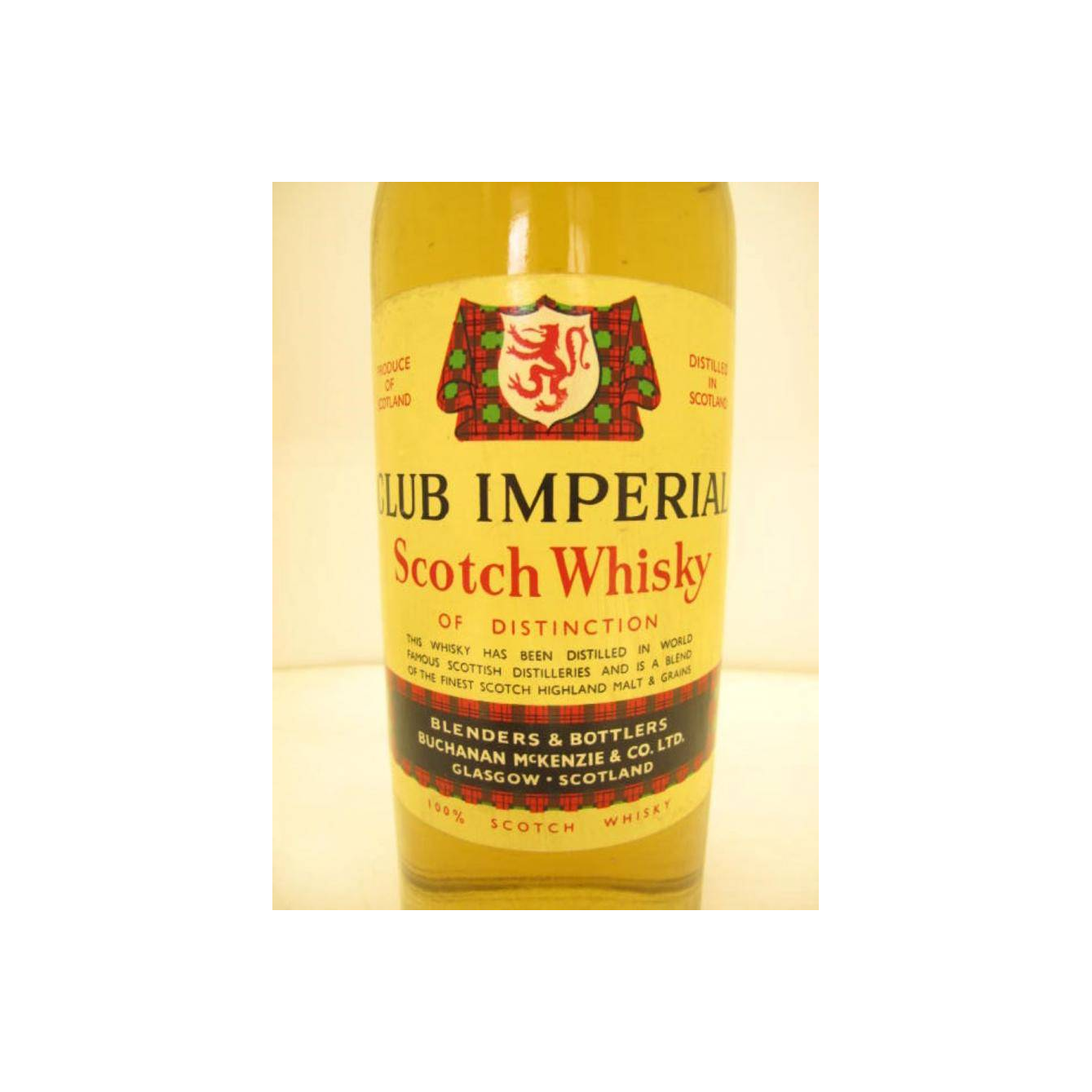 Club Imperial Scotch Whisky of Distinction