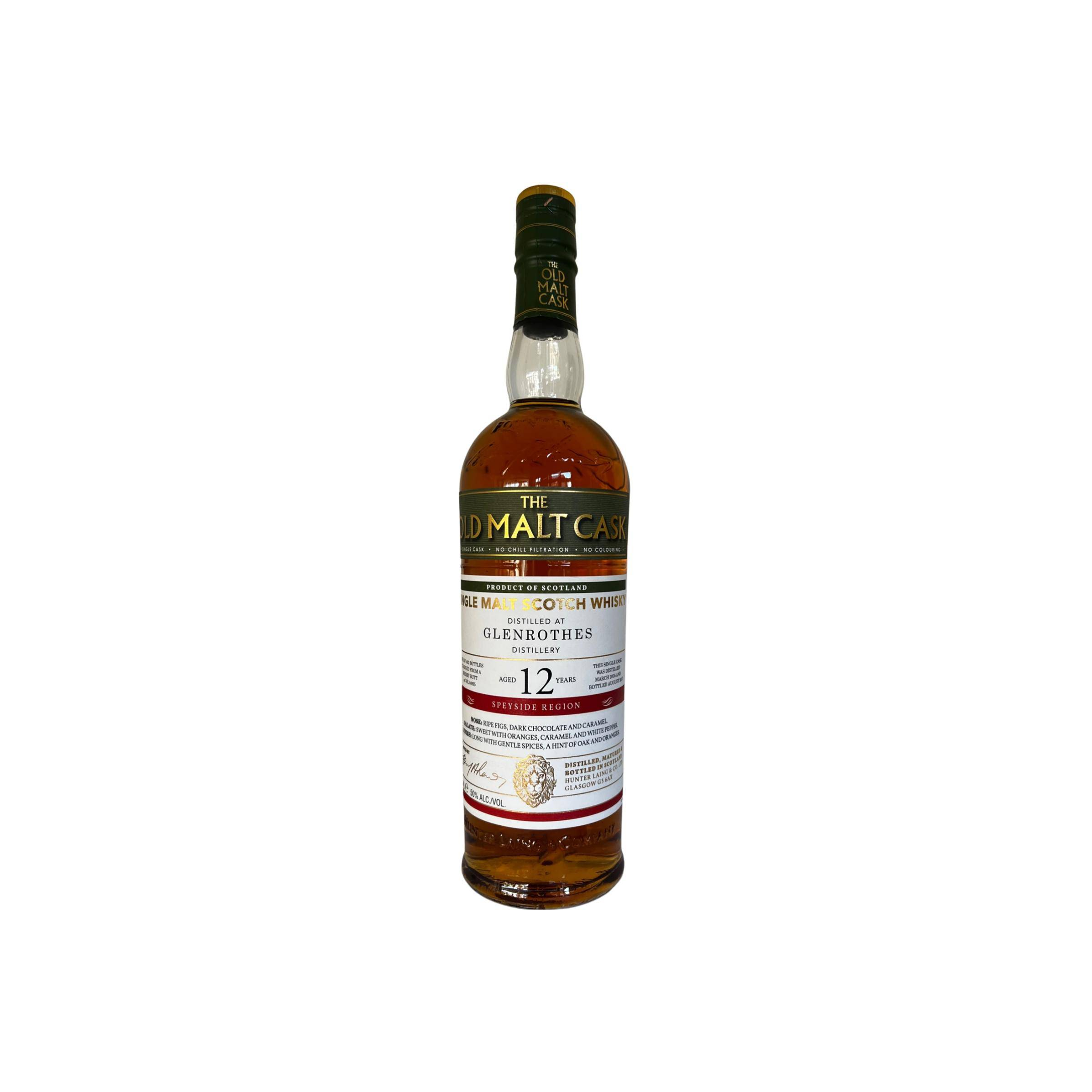 The Glenrothes Old Malt Cask 2005 12 Years Single Malt Whisky