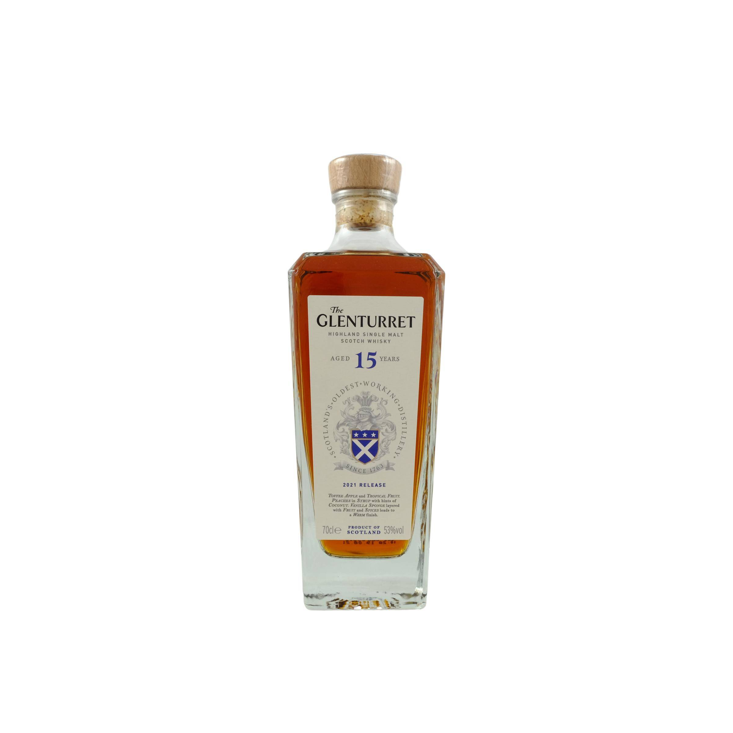 The Glenturret 15 Years Single Malt Whisky