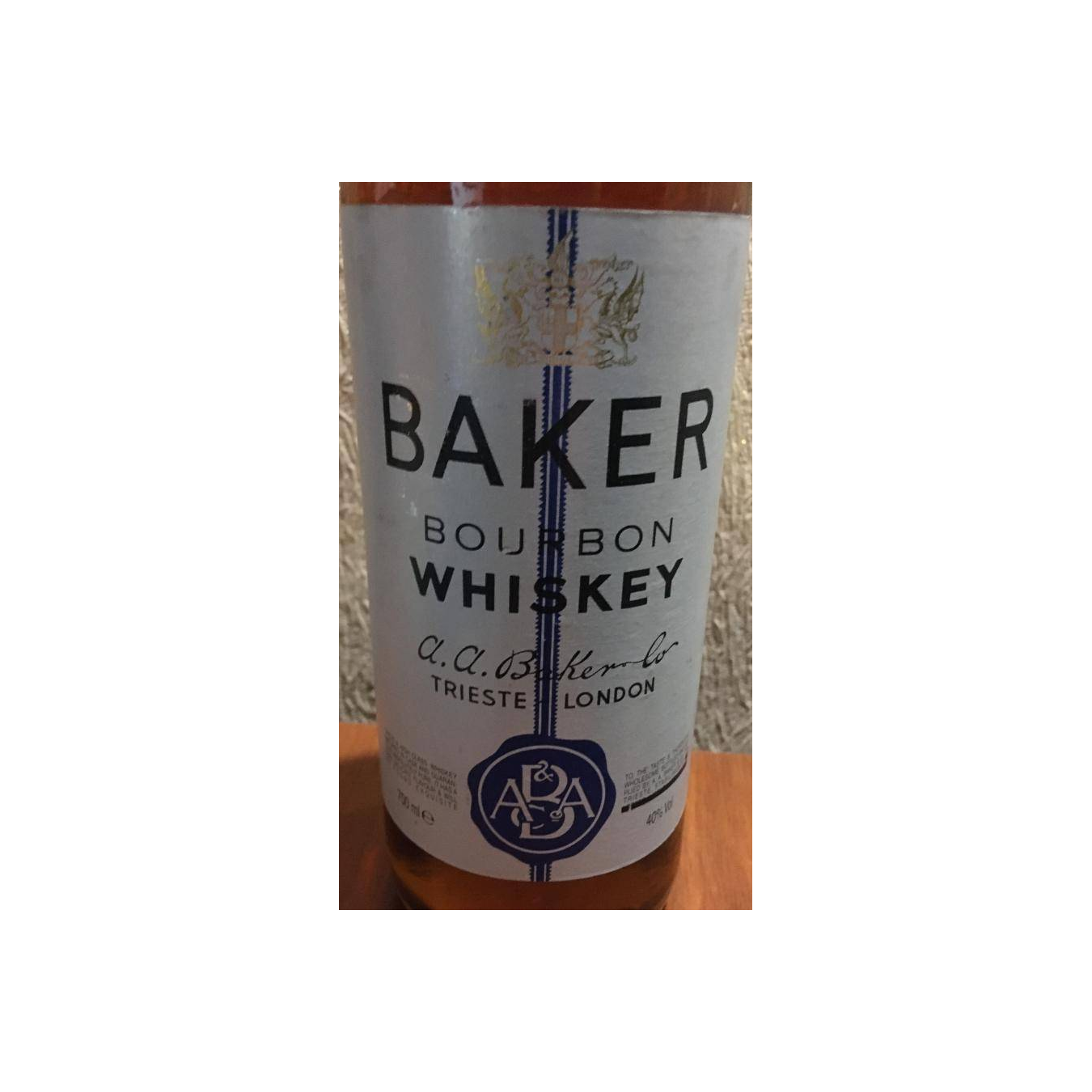 Baker Bourbon Whiskey