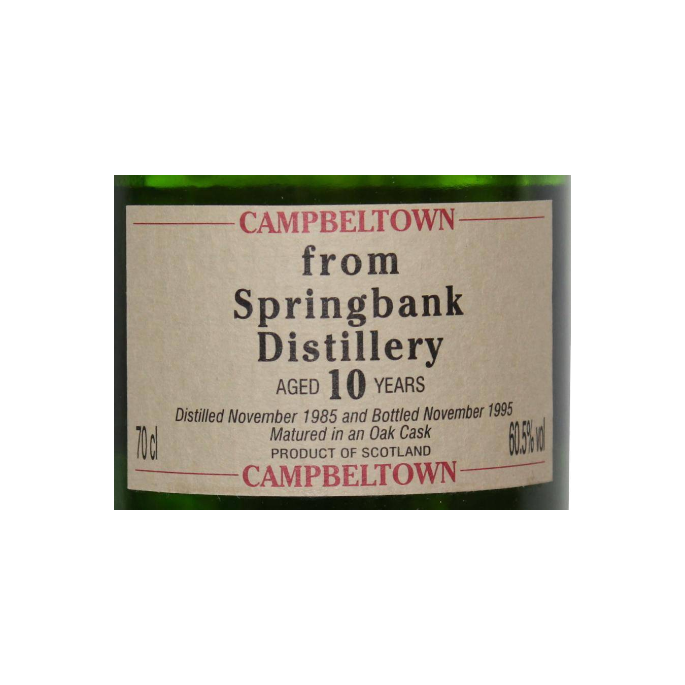 Springbank Authentic Collection 1985 10 Years Single Malt Whisky 2