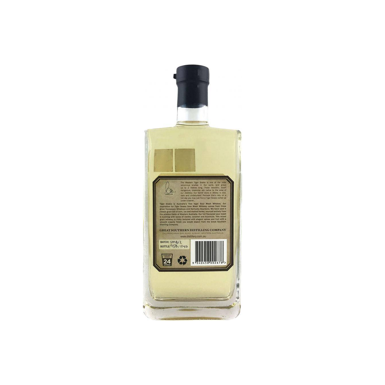 Tiger Snake Australian Whiskey Handcrafted 3