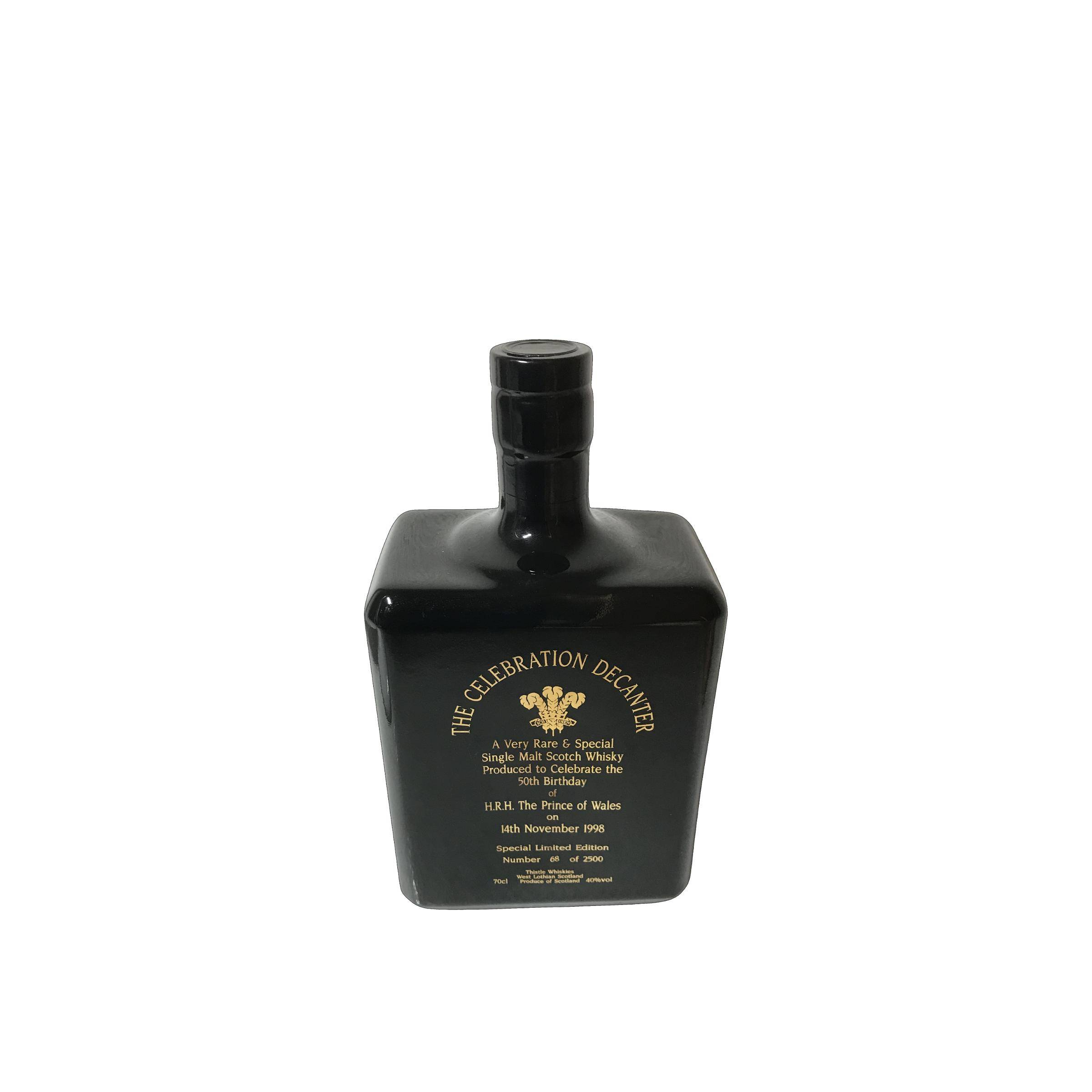 The Celebration Decanter A Very Rare & Special Single Malt Scotch Whisky