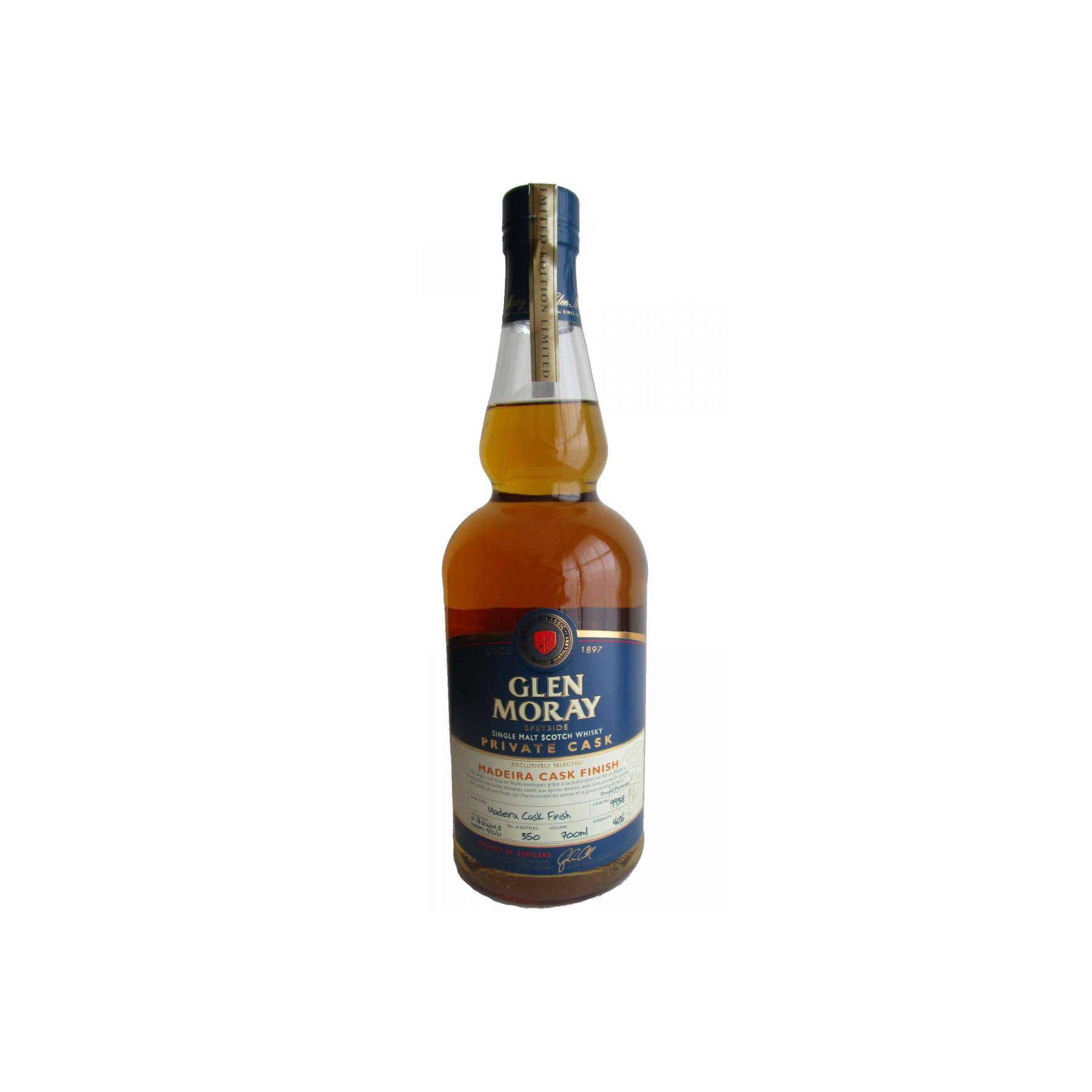 Glen Moray Private Cask 2004 11 Years Single Malt Whisky