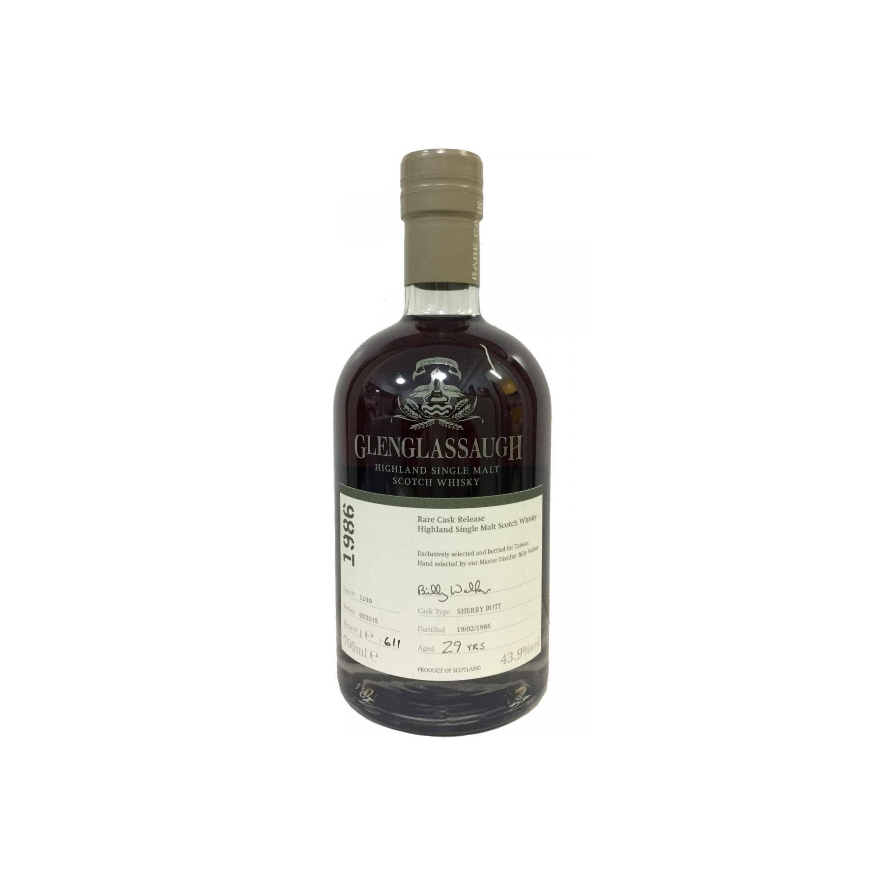 Glenglassaugh 1986 29 Years Single Malt Whisky