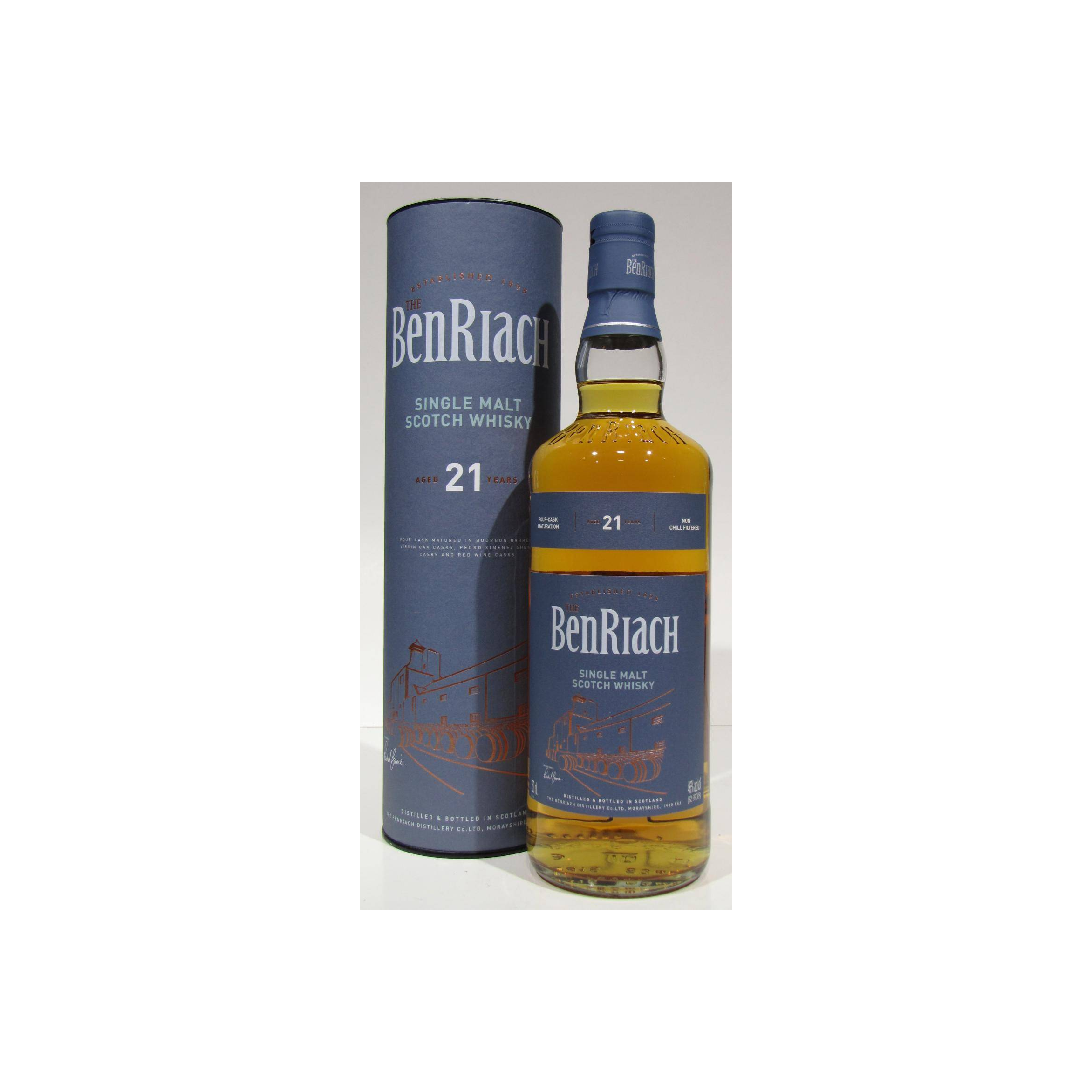 BenRiach 21 Years Single Malt Whisky 3