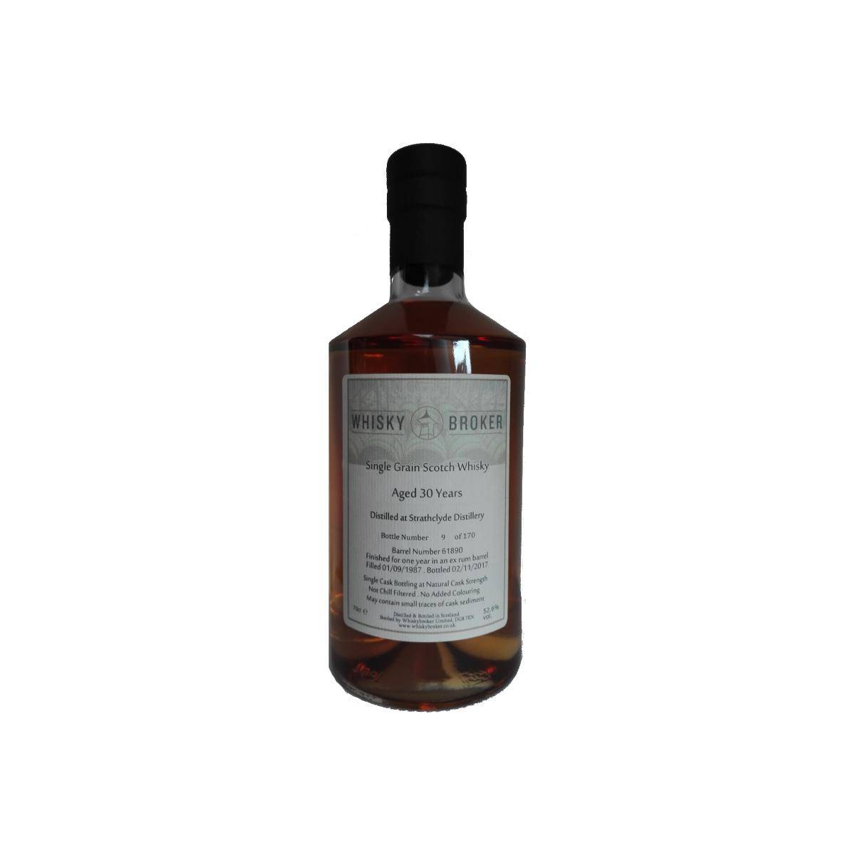 Strathclyde 1987 30 Years Single Grain Whisky 2