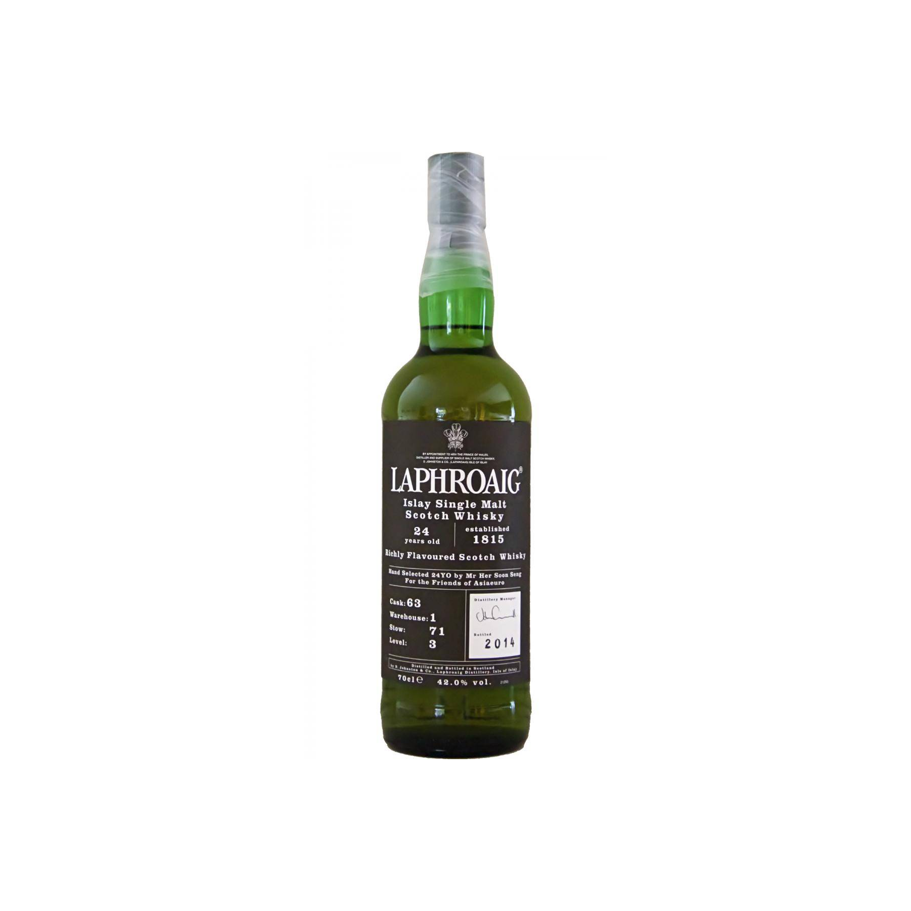 Laphroaig 24 Years Single Malt Whisky