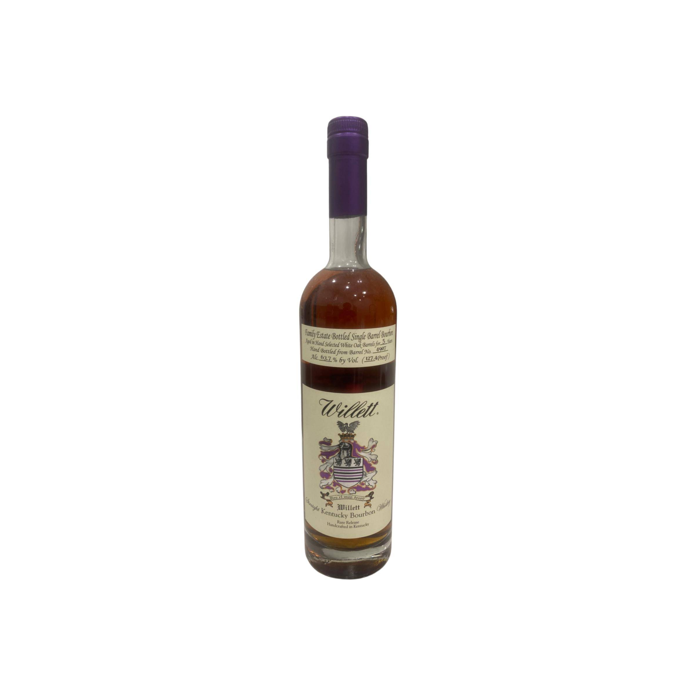Willett Family Estate Bottled Single Barrel Bourbon 5 Years Bourbon Whisky