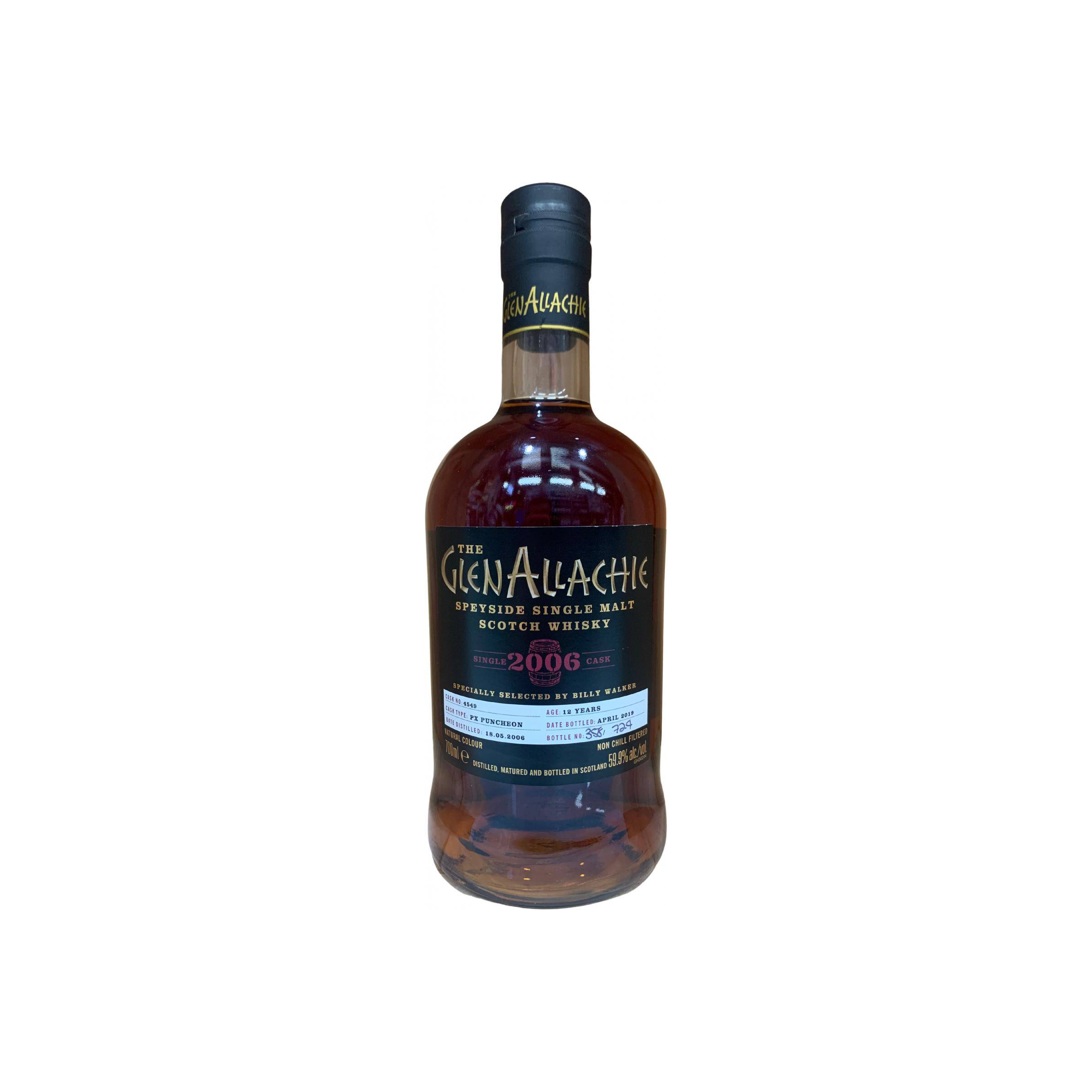 The GlenAllachie Single Cask 2006 12 Years Single Malt Whisky