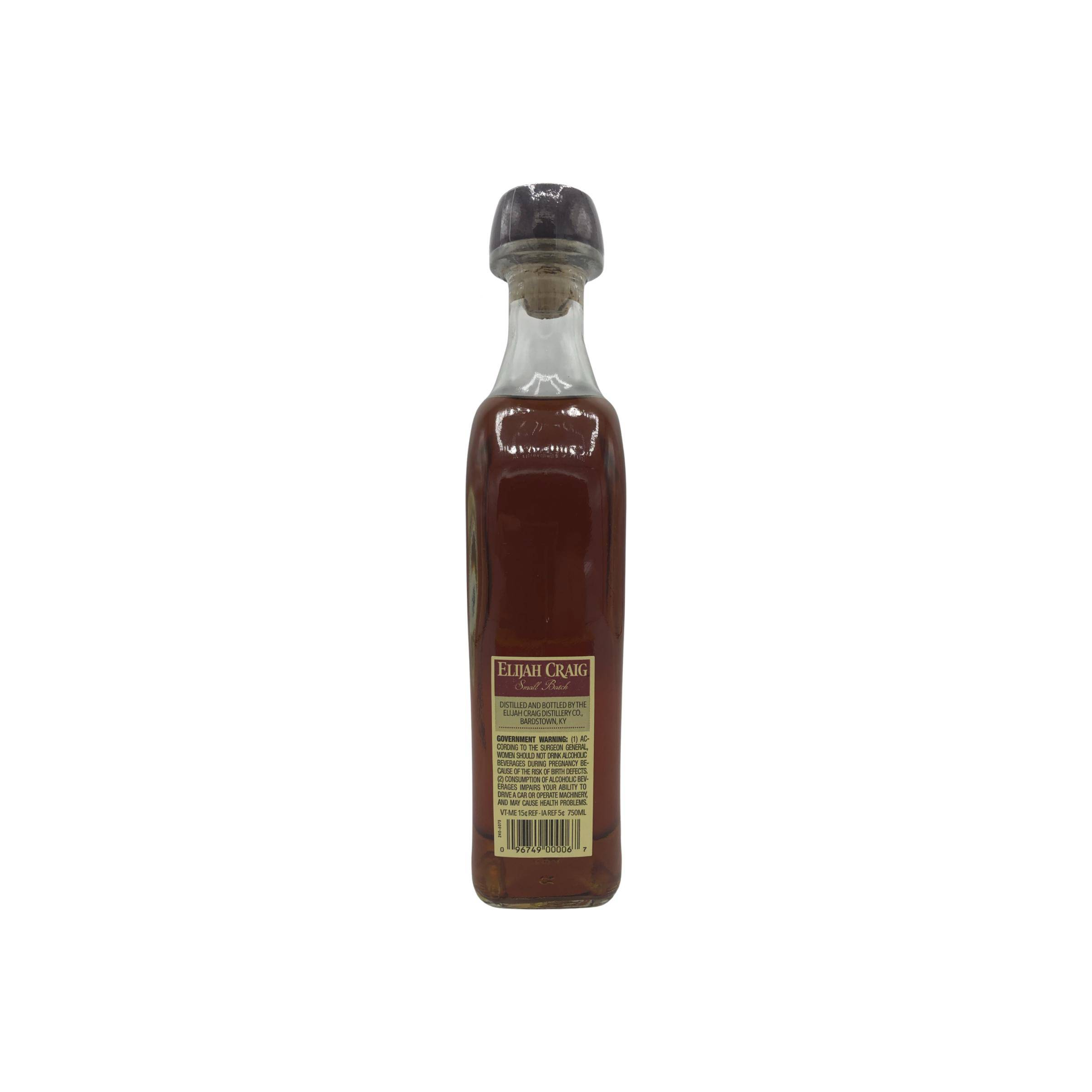 Elijah Craig Bourbon Whisky 2