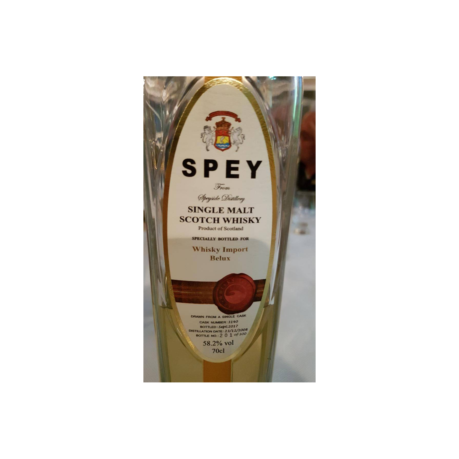 The Speyside Single Cask 2008 8 Years Single Malt Whisky