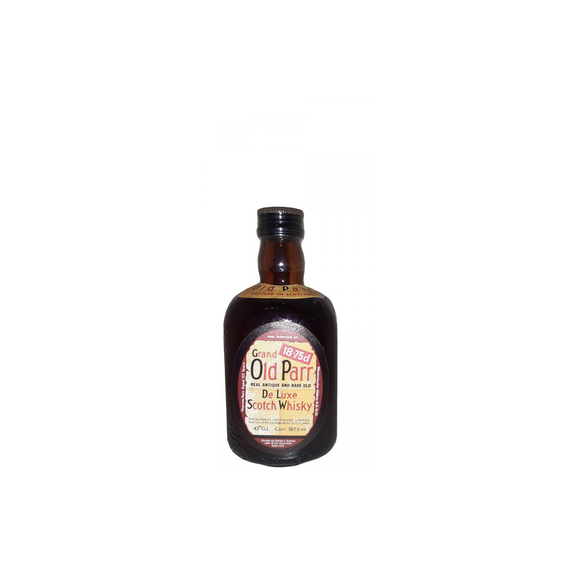 Grand Old Parr De Luxe Scotch Whisky