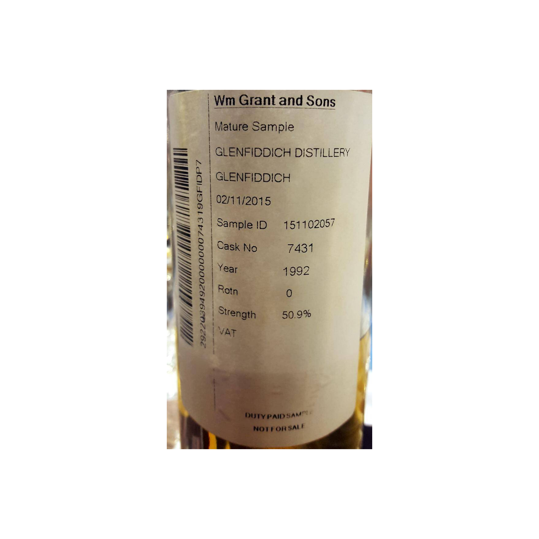 Glenfiddich 1992 23 Years Single Malt Whisky