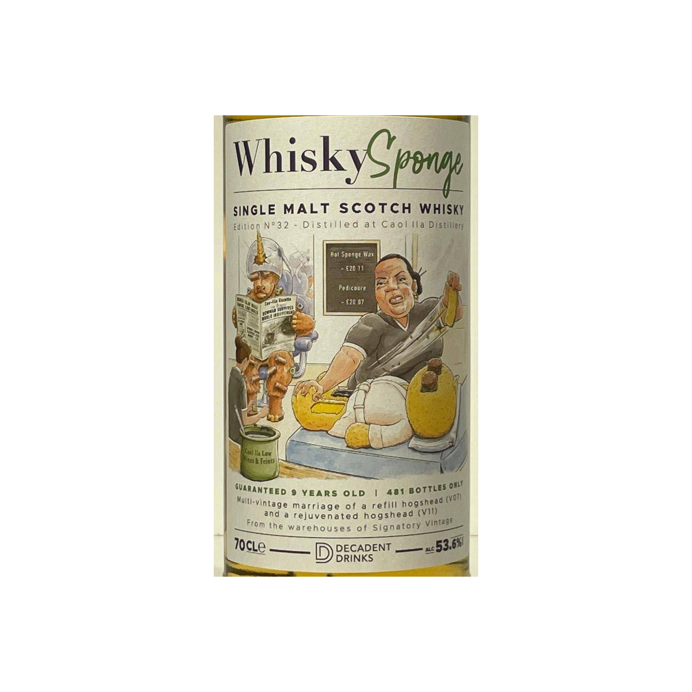 Caol Ila 9 Years Single Malt Whisky 2