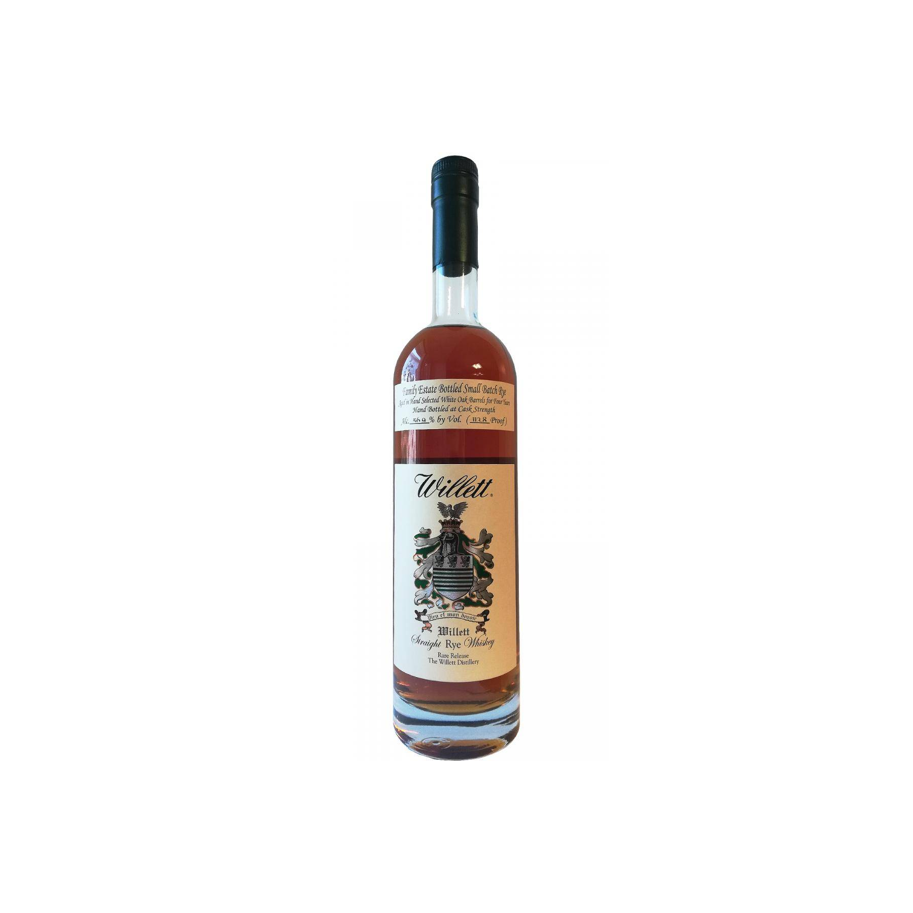 Willett 4 Years Rye Whisky