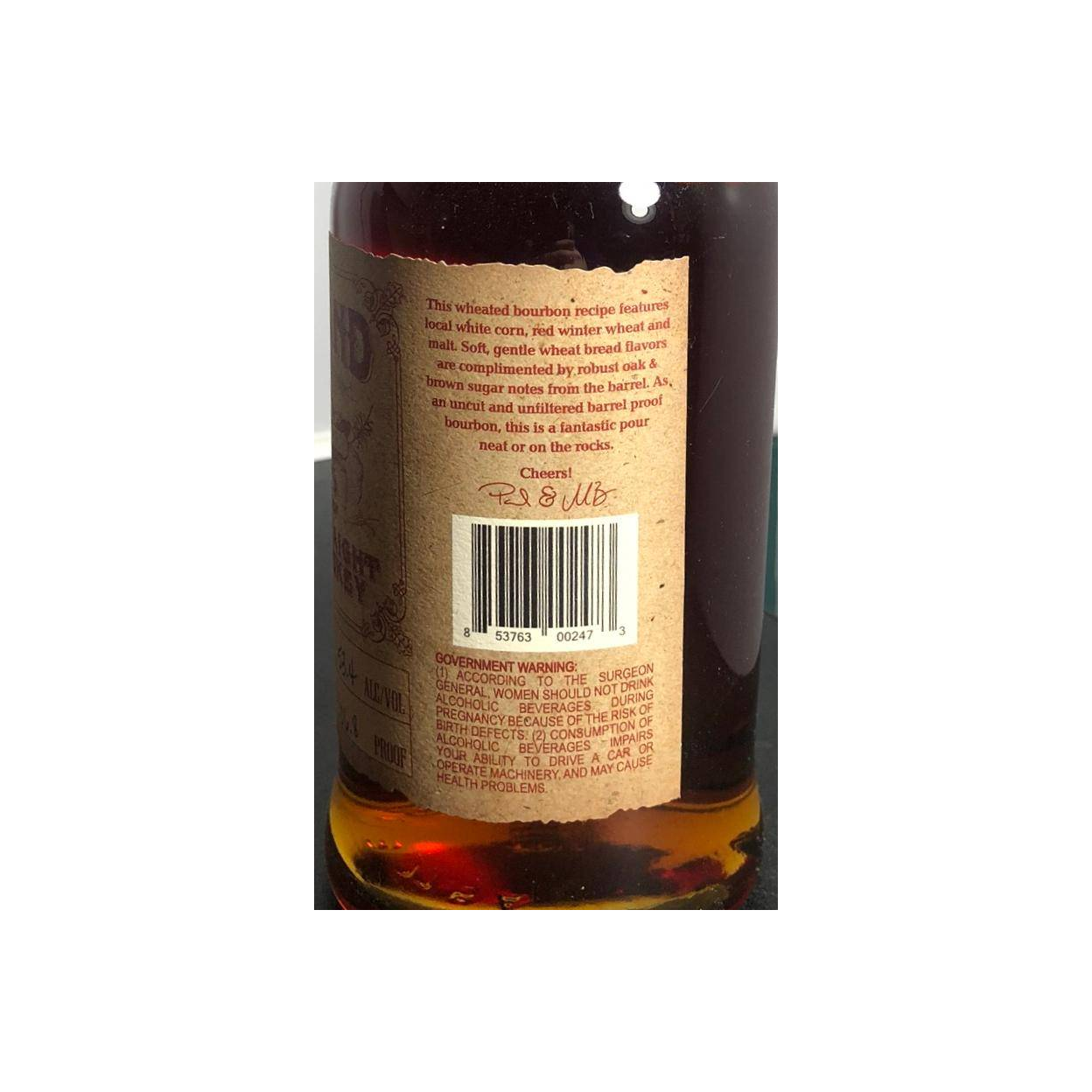 MB Roland Kentucky Straight Bourbon Whiskey 3