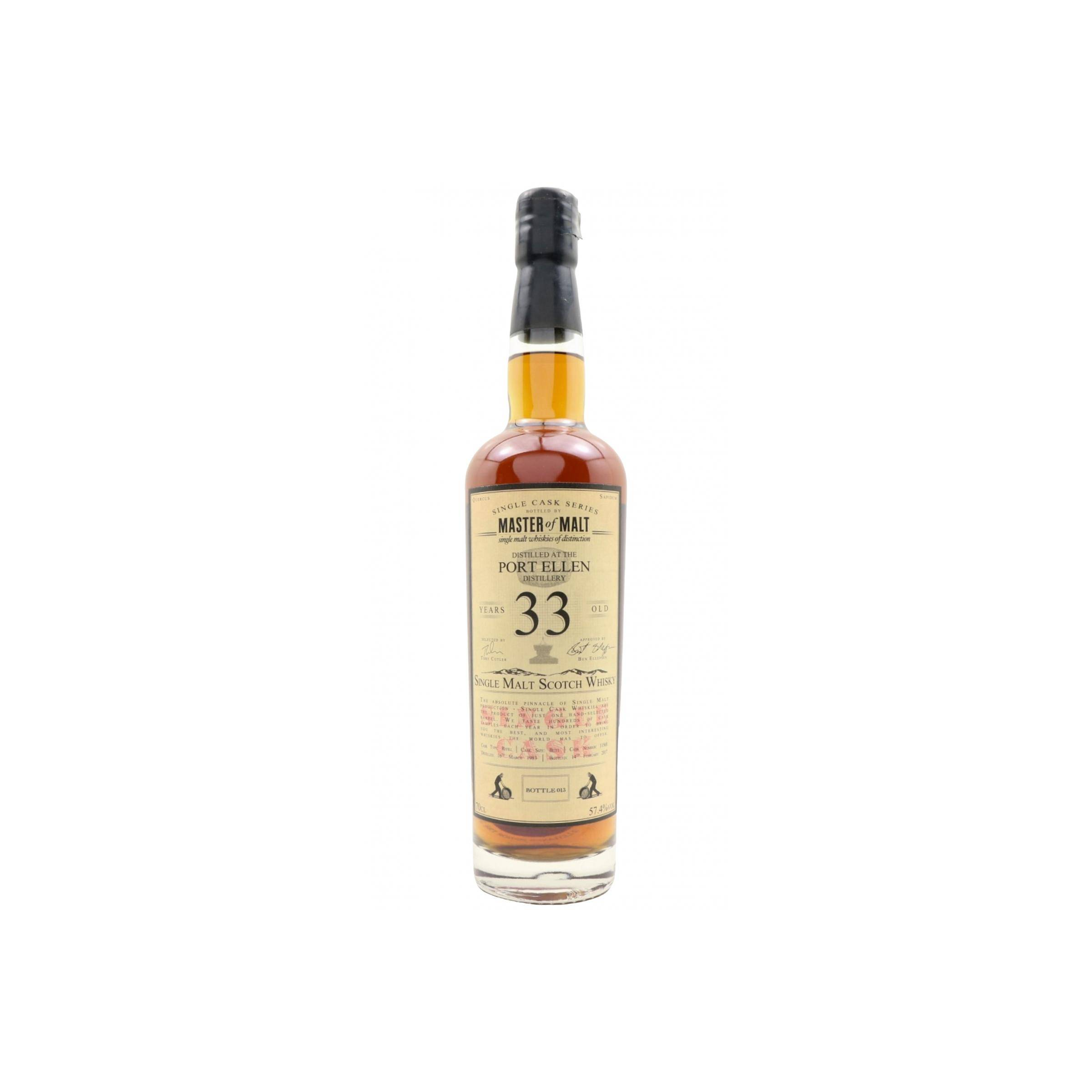 Port Ellen Single Cask 1983 33 Years Single Malt Whisky