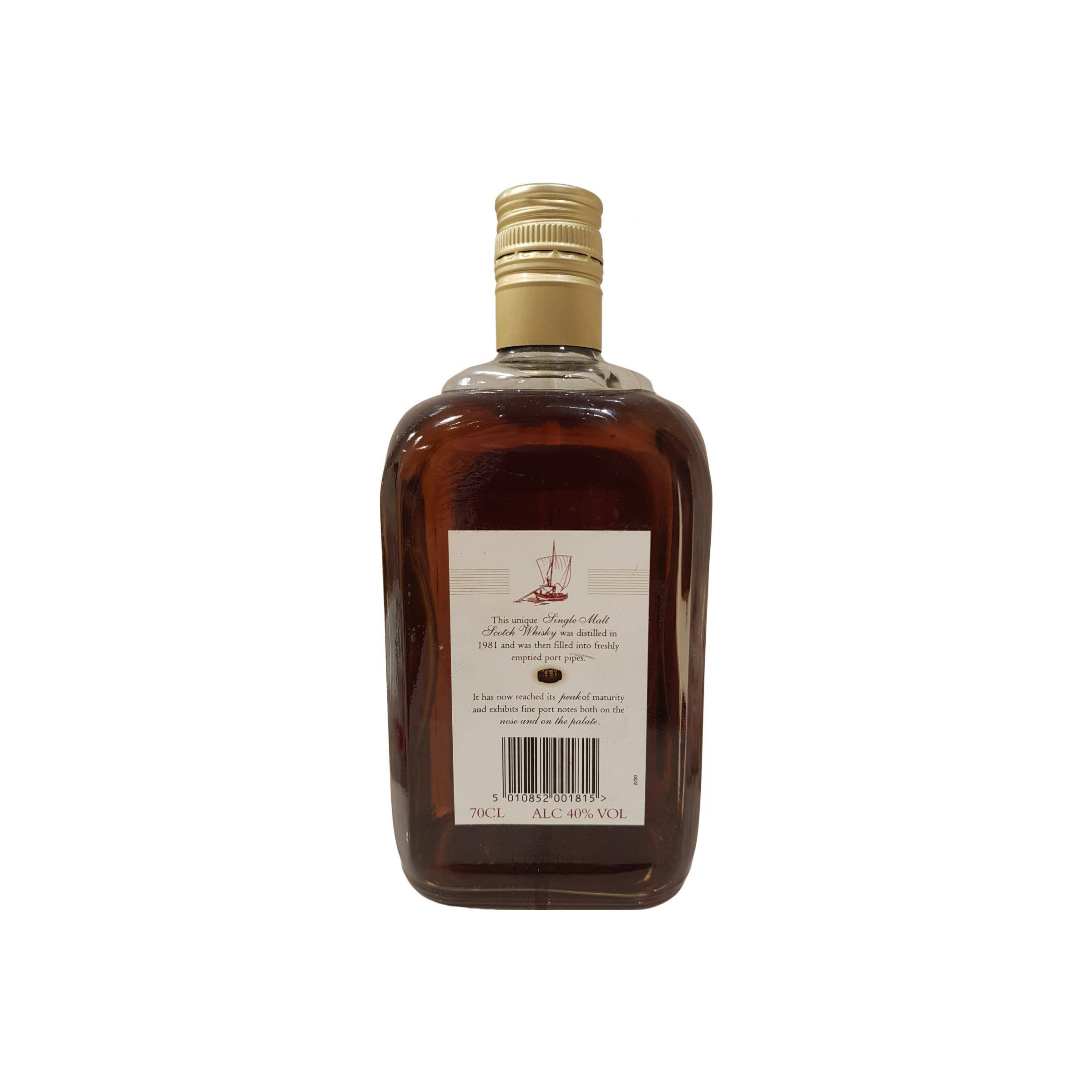 Single Speyside 1981 WmMx 2