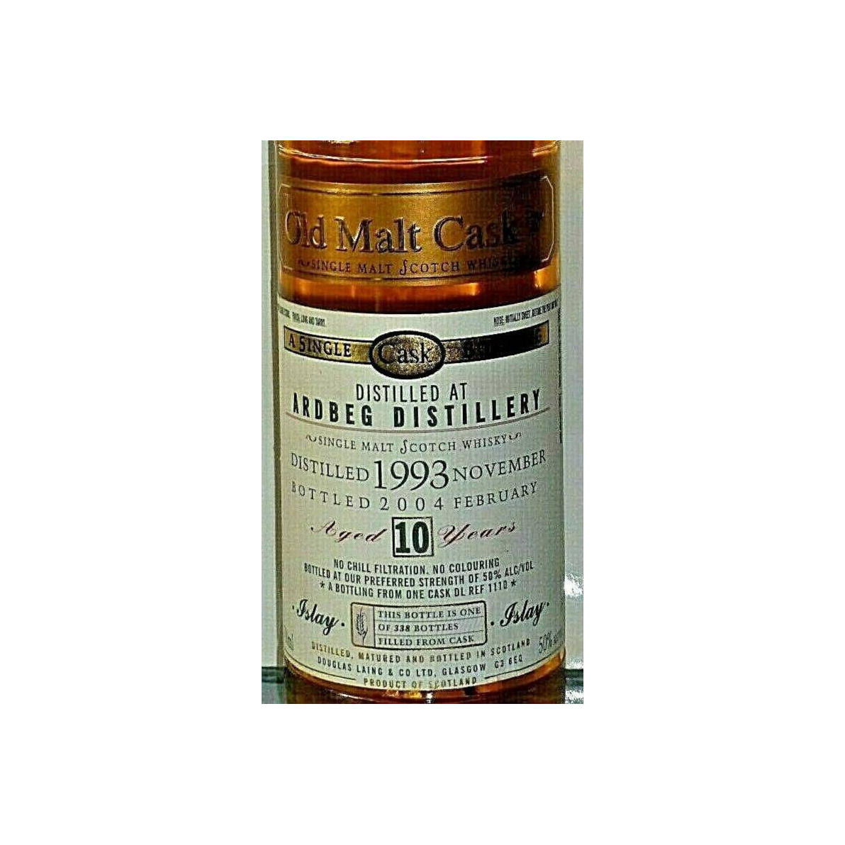 Ardbeg Old Malt Cask 1993 10 Years Single Malt Whisky