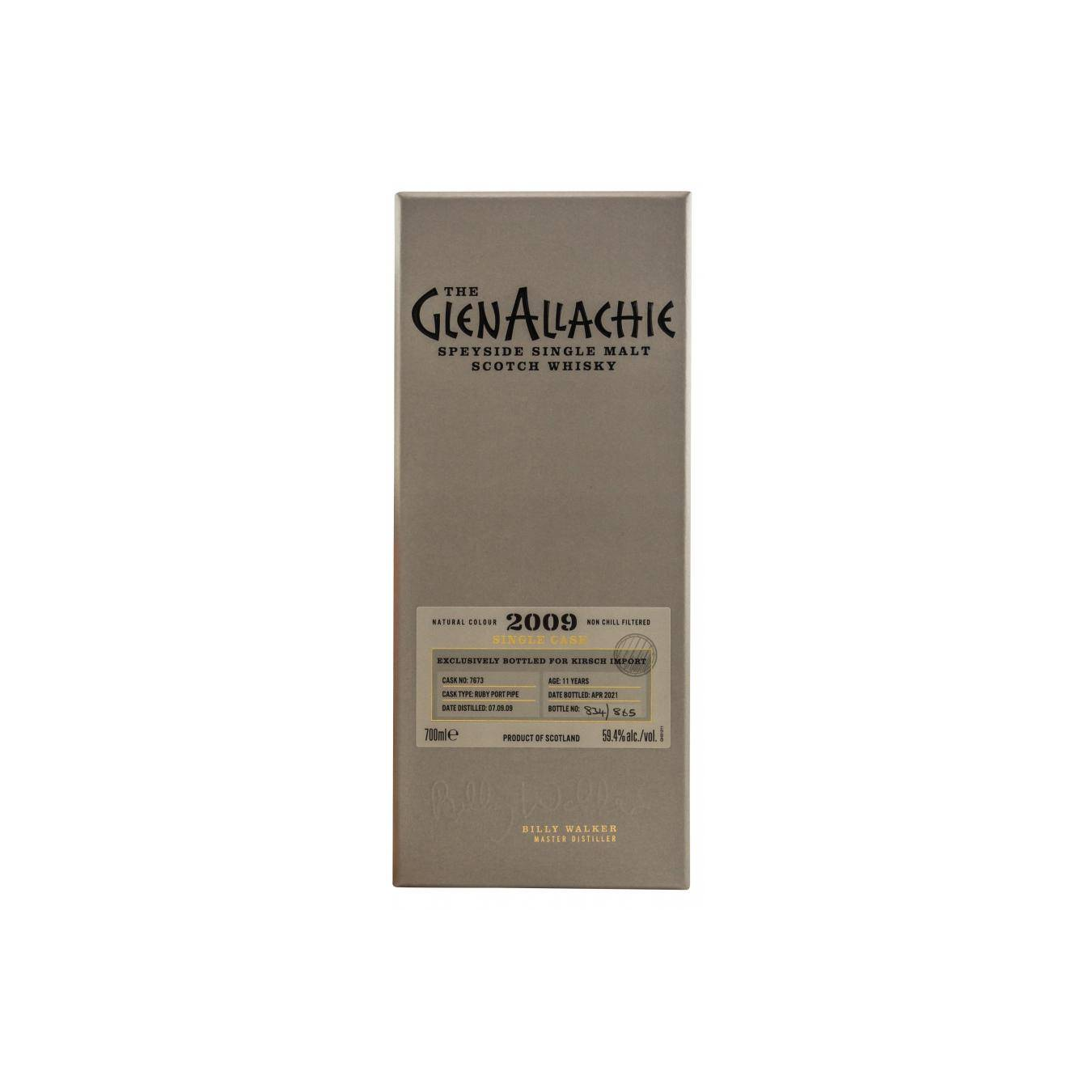 The GlenAllachie Single Cask 2009 11 Years Single Malt Whisky 3