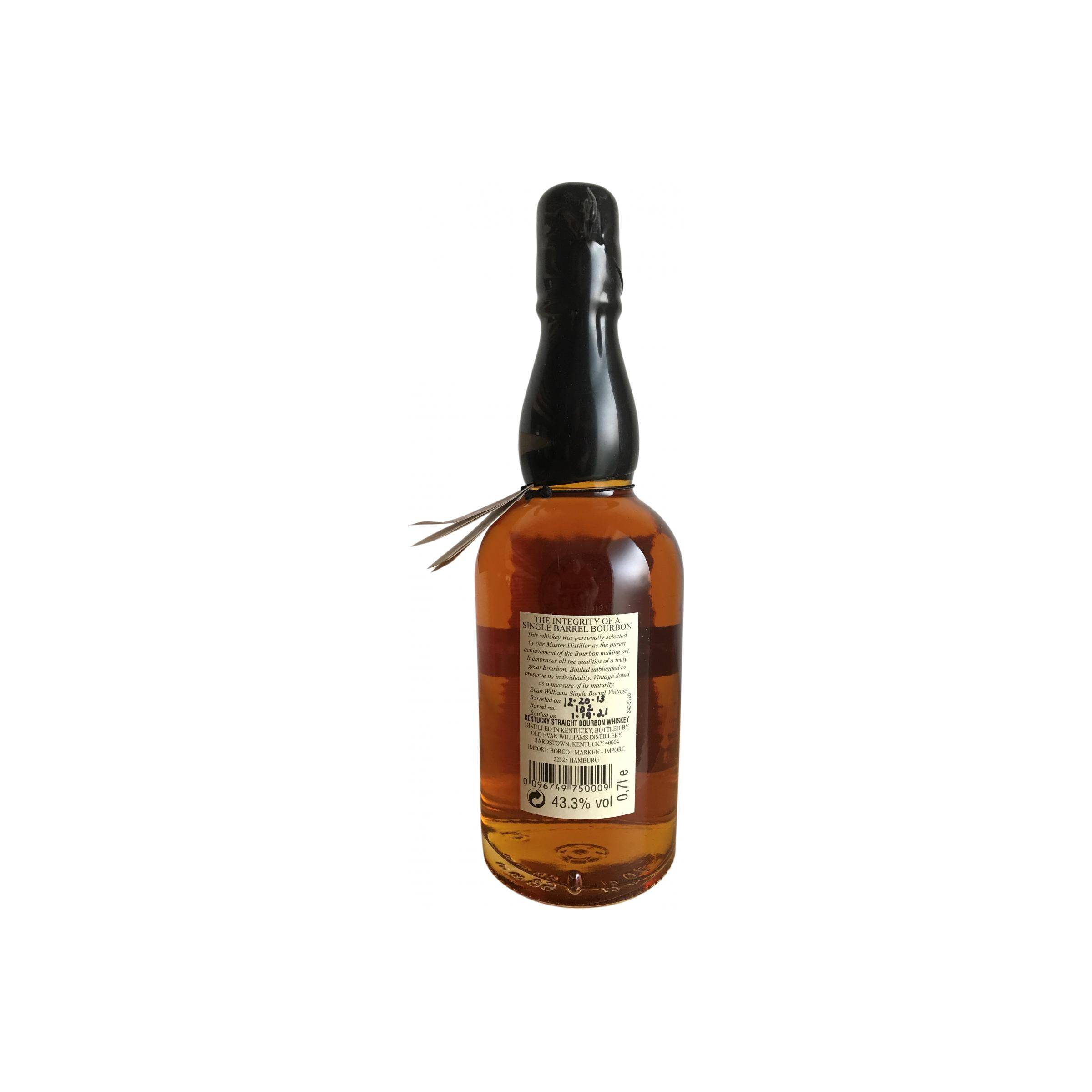 Evan Williams 2013 7 Years Bourbon Whisky 2