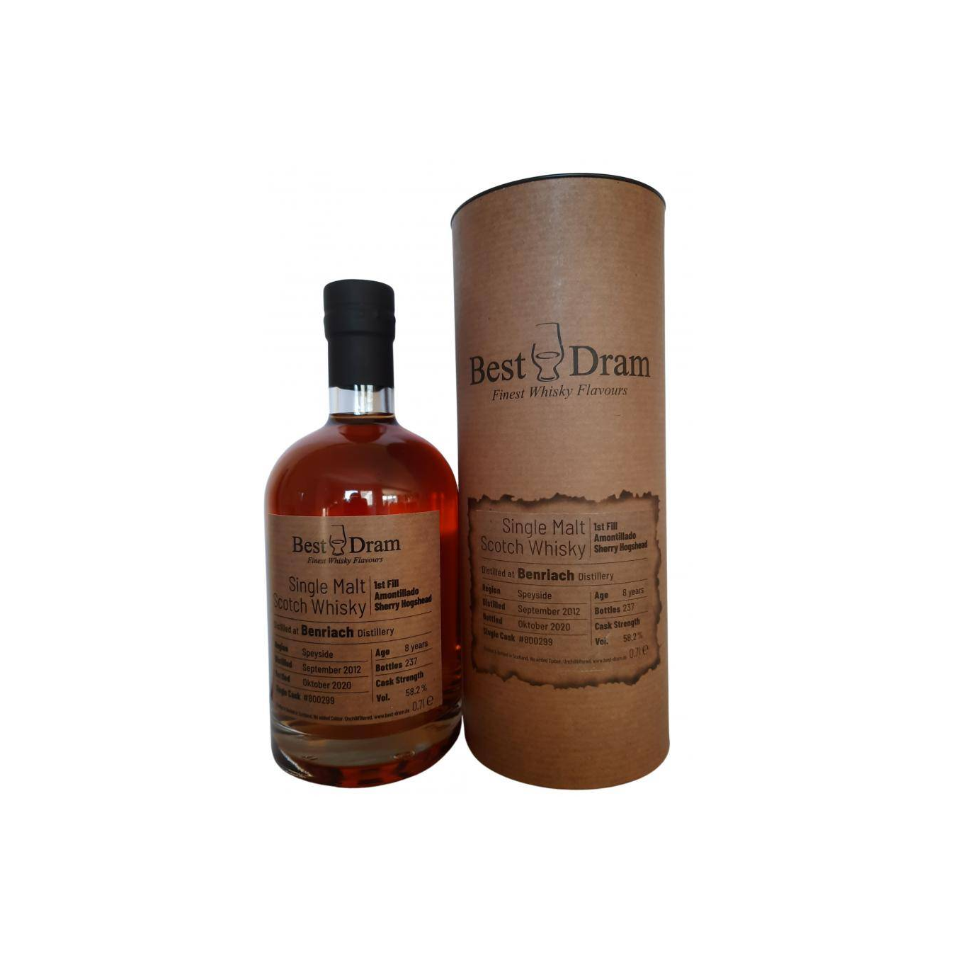 BenRiach 2012 8 Years Single Malt Whisky 3