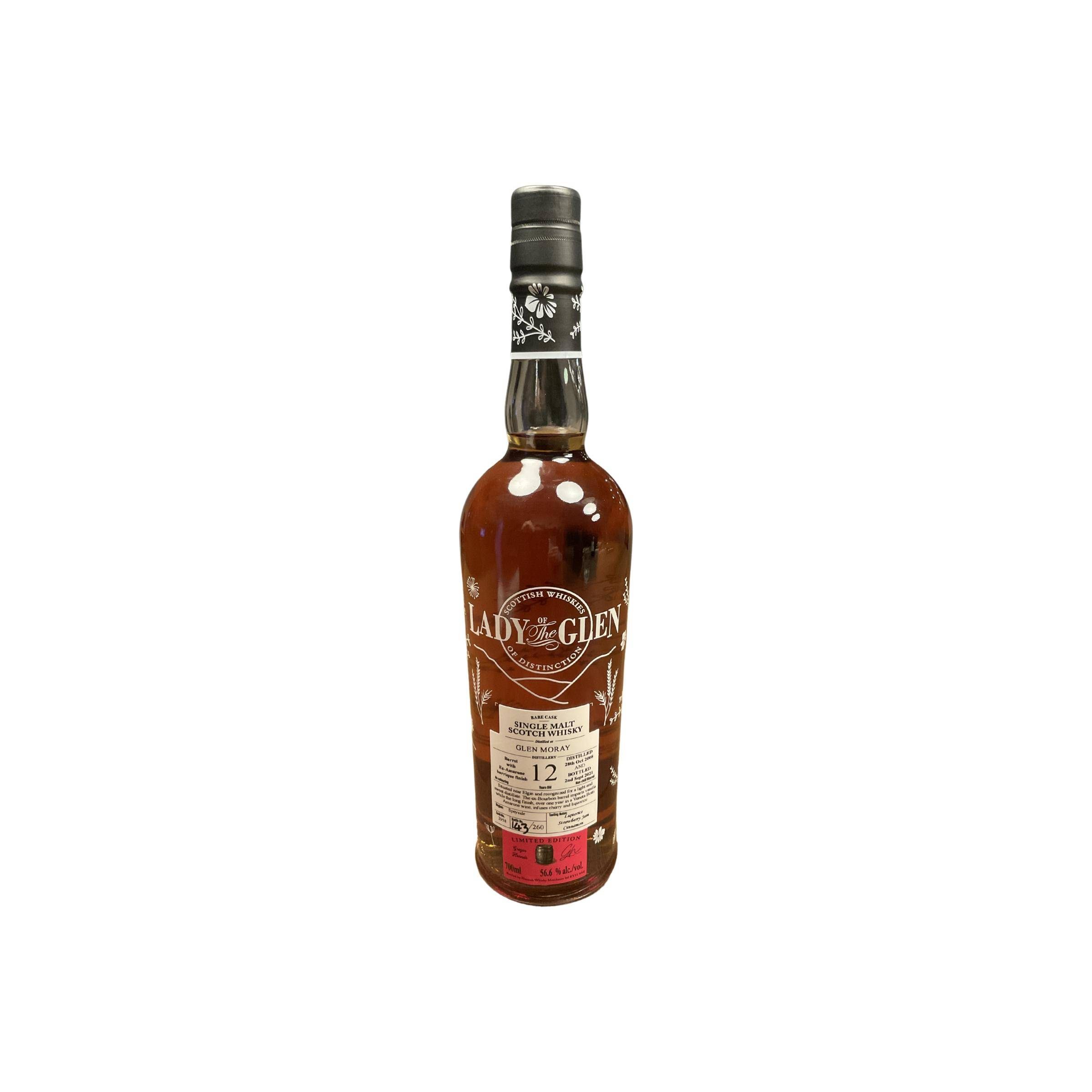 Glen Moray Limited Edition 2008 12 Years Single Malt Whisky