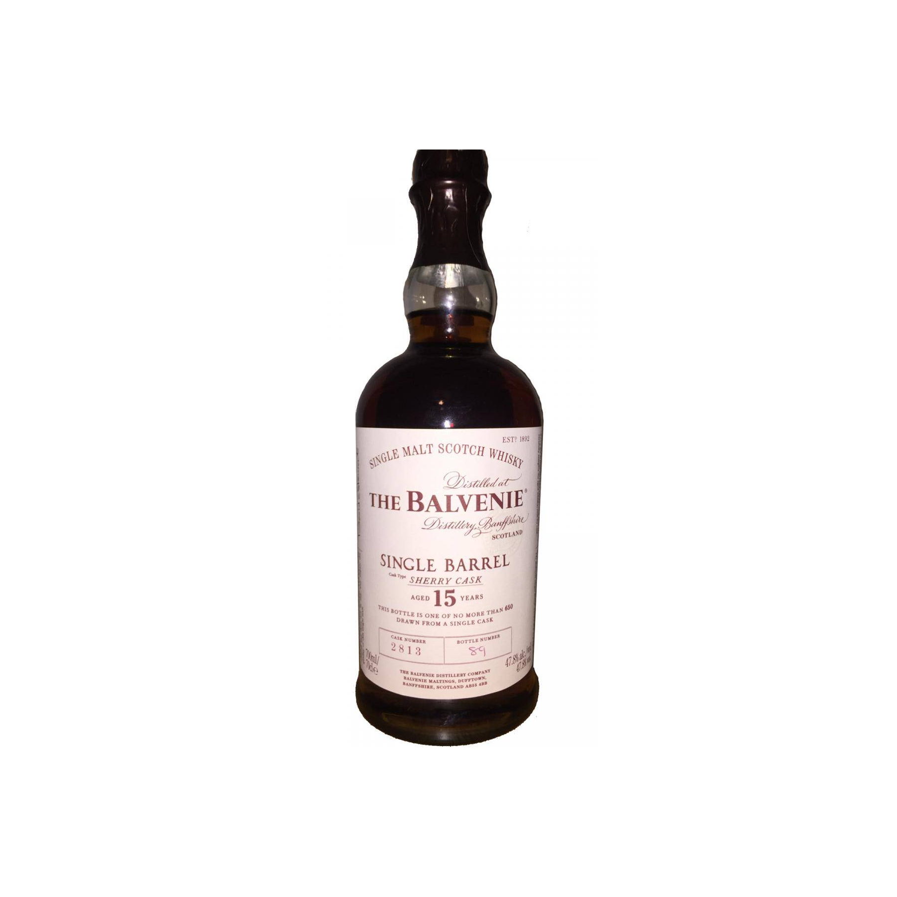 The Balvenie 15 Years Single Malt Whisky