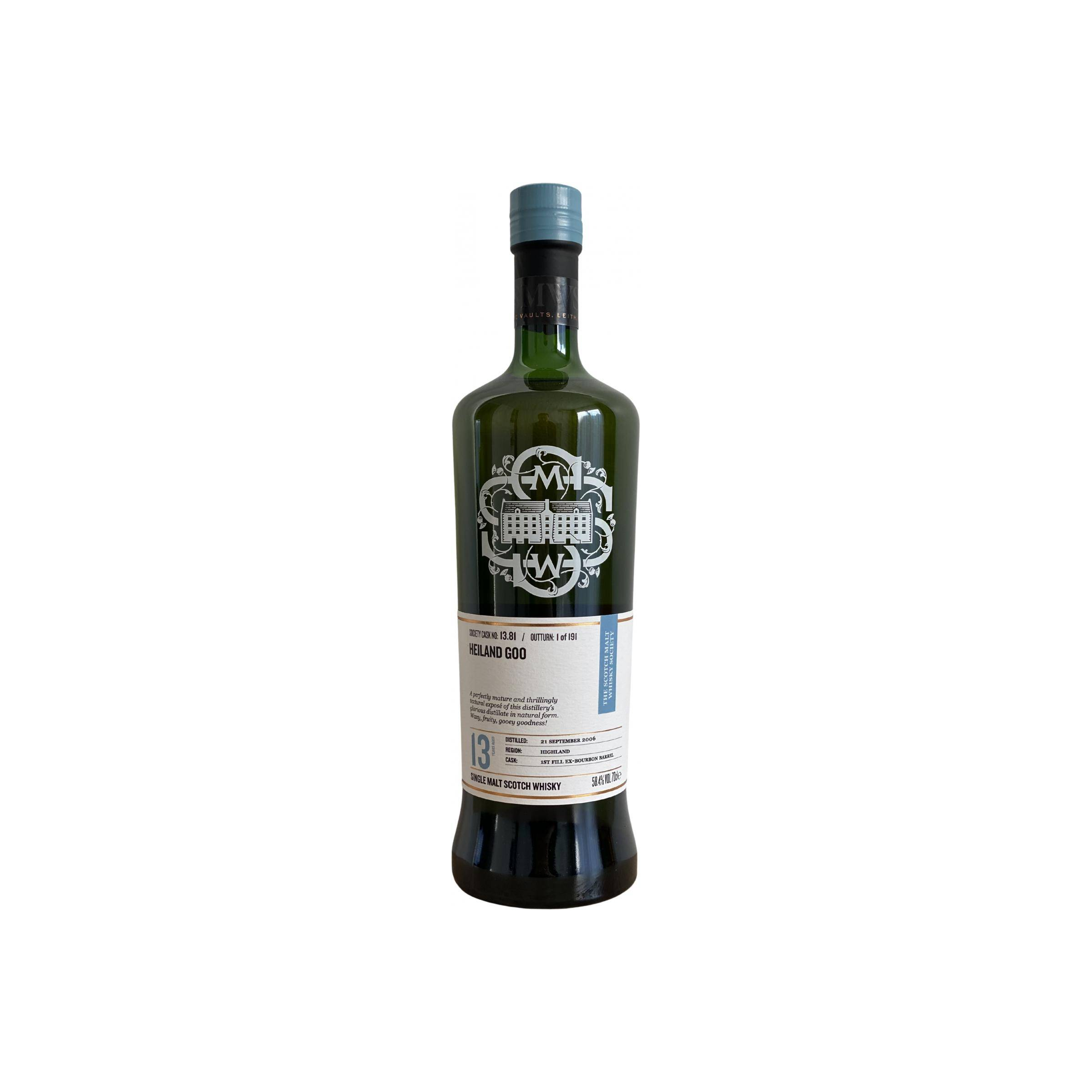 The Scotch Malt Whisky Society 2006 13 Years Single Malt Whisky
