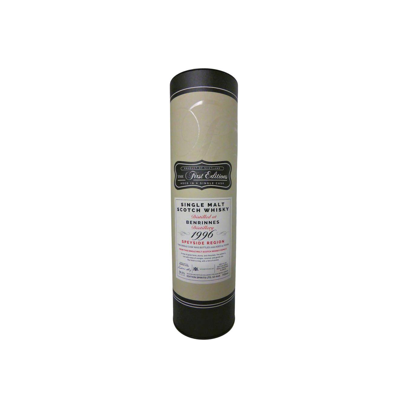 Benrinnes The First Editions 1996 24 Years Single Malt Whisky 3