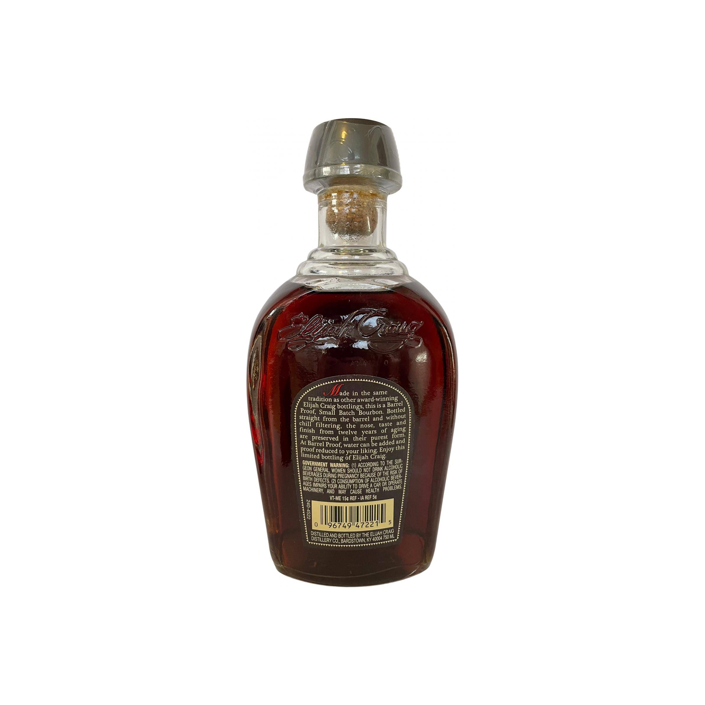 Elijah Craig 12 Years Bourbon Whisky 2