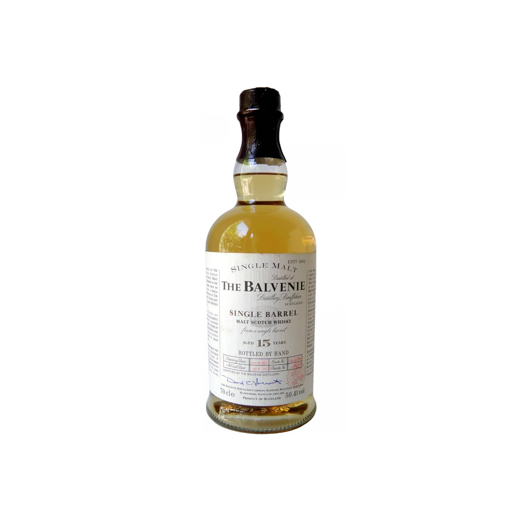 The Balvenie Single Cask 1979 15 Years Single Malt Whisky