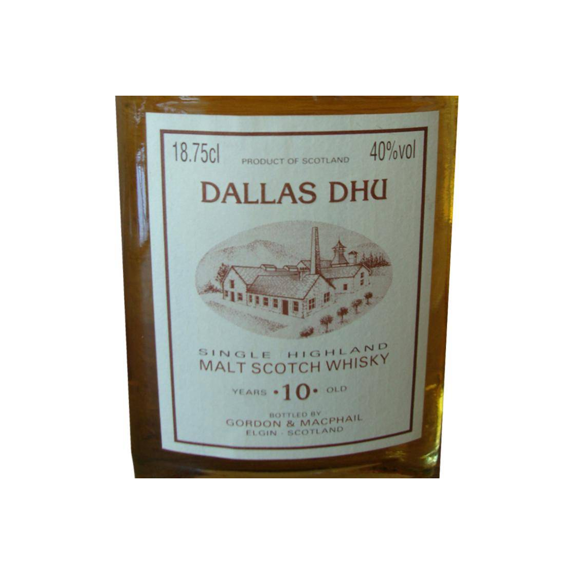 Dallas Dhu Licensed Bottling 10 Years Single Malt Whisky