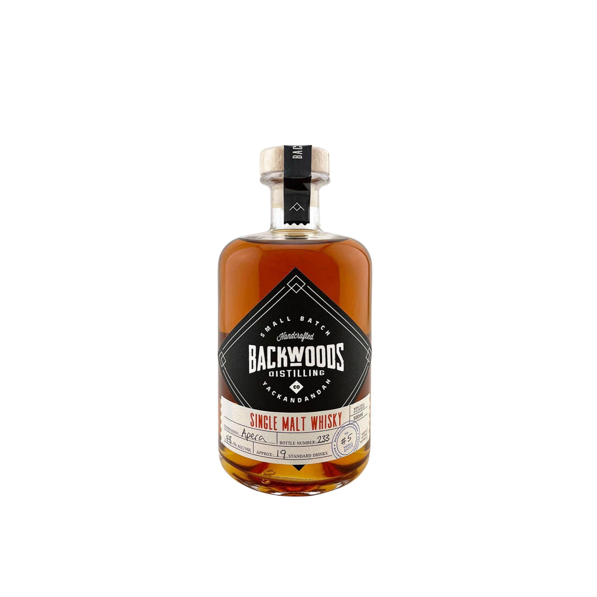Backwoods Distilling Single Malt Whisky
