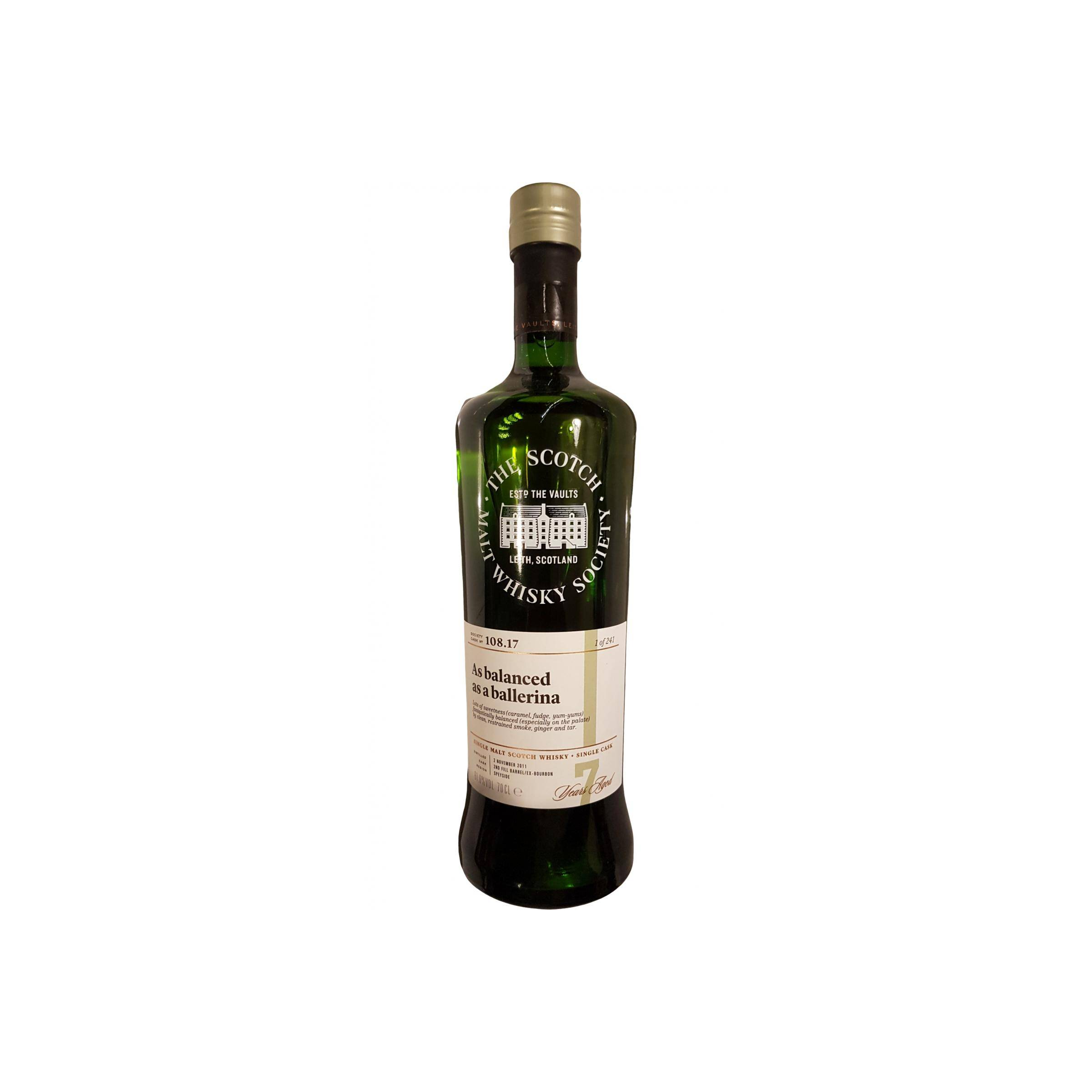 The Scotch Malt Whisky Society 2011 7 Years Single Malt Whisky