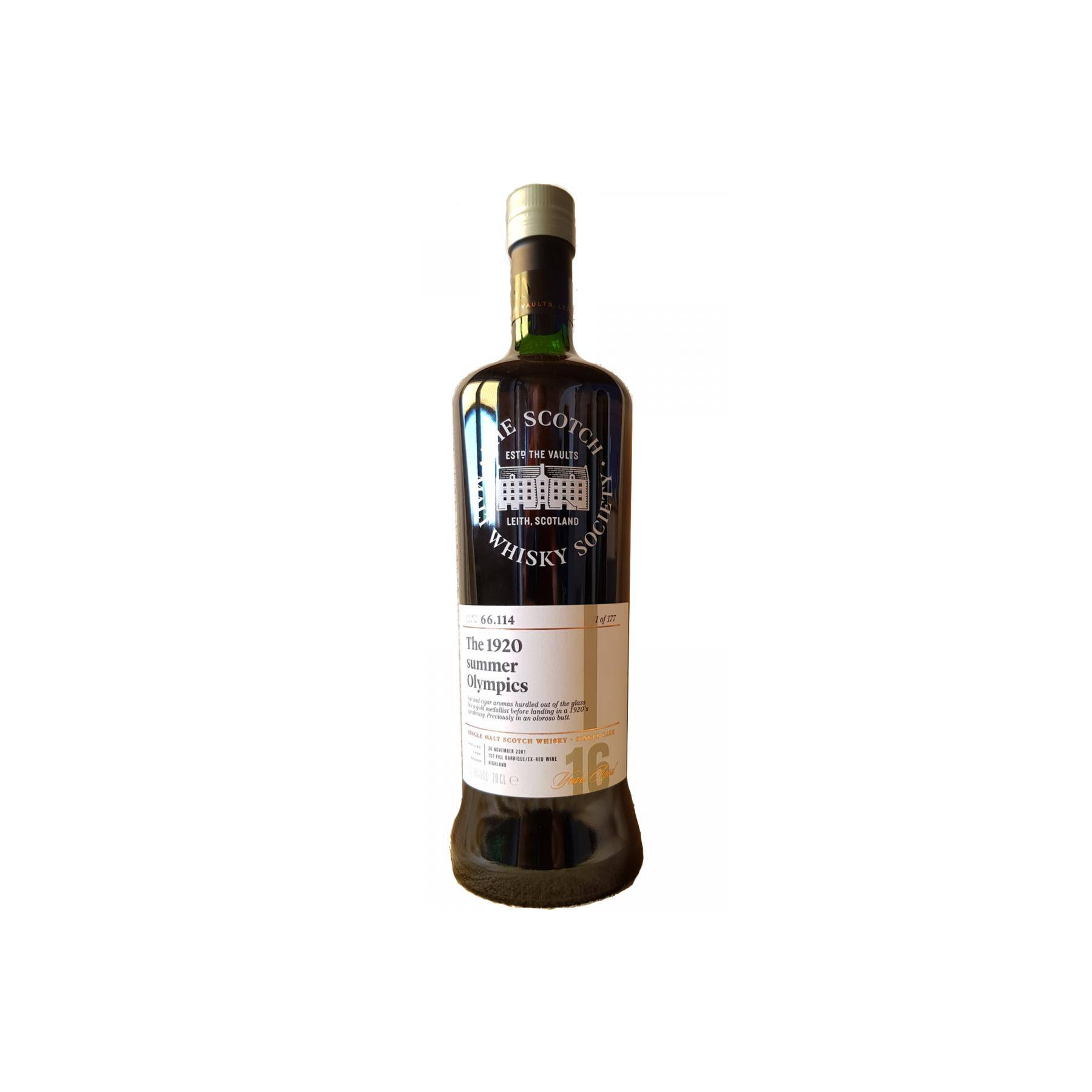 The Scotch Malt Whisky Society 2001 16 Years Single Malt Whisky