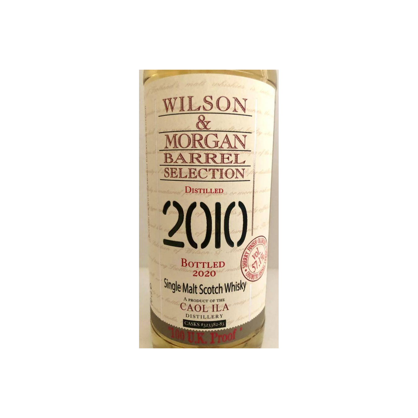 Caol Ila Barrel Selection 2010 10 Years Single Malt Whisky 2