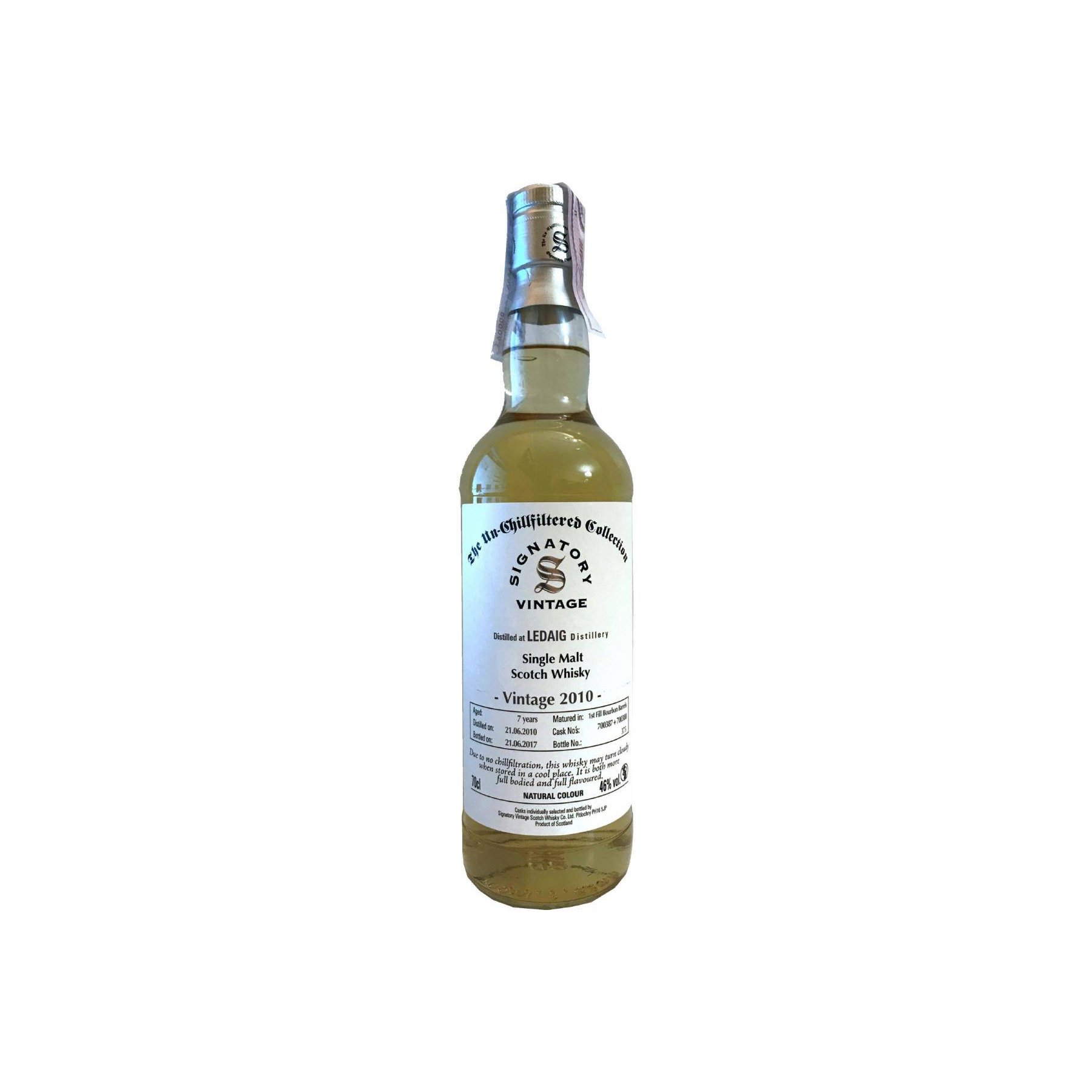 Tobermory The Un-Chillfiltered Collection 2010 7 Years Single Malt Whisky 2